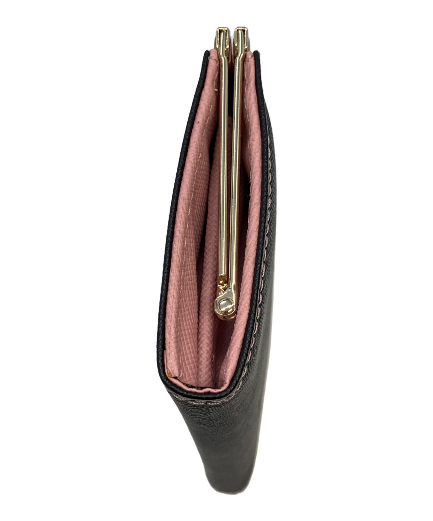 中古・古着通販】Paul Smith (ポールスミス) 長財布 ブラック×ピンク 