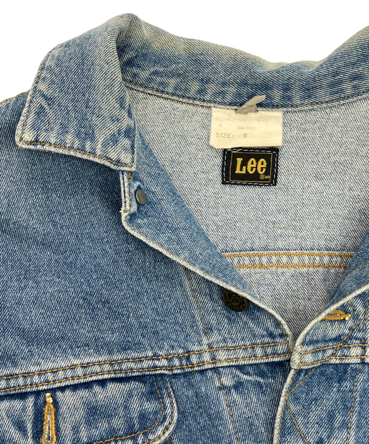 中古・古着通販】LEE (リー) デニムジャケット インディゴ サイズ:SIZE 