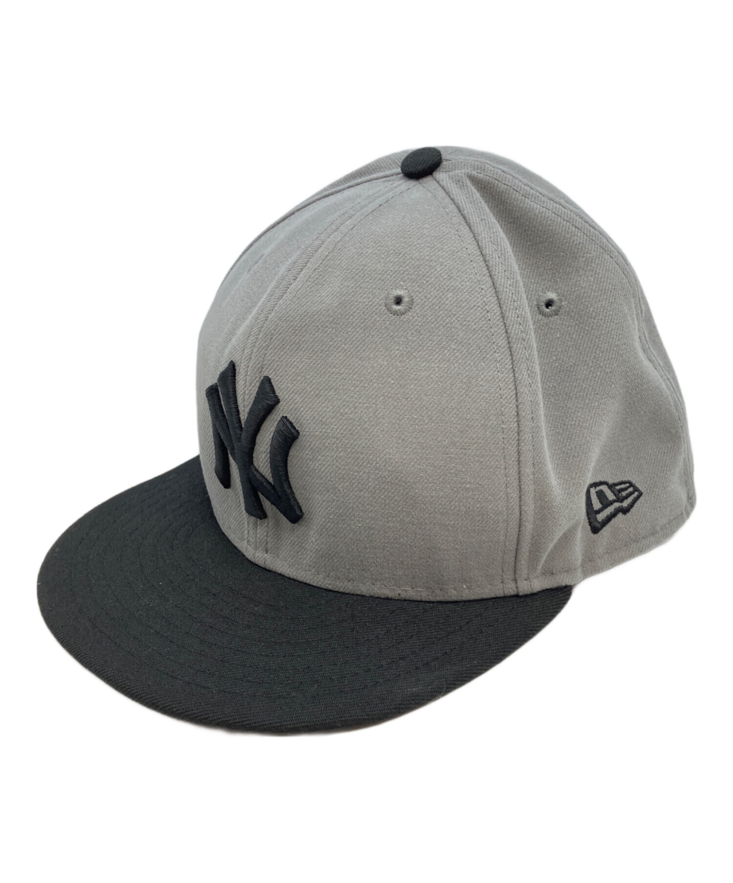 中古・古着通販】New Era (ニューエラ) 59FIFTY ブラック×グレー 