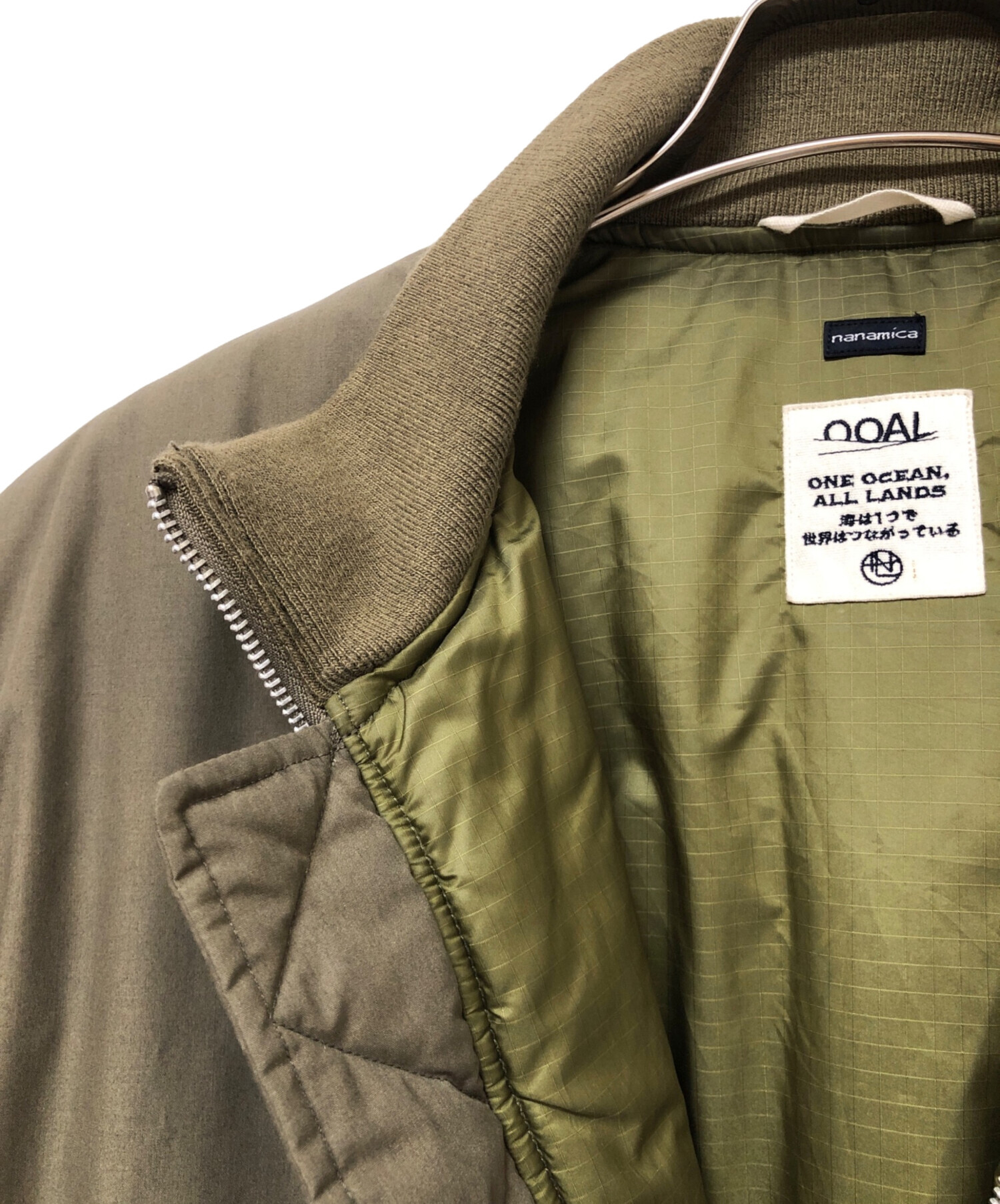中古・古着通販】nanamica (ナナミカ) Varsity JacketMA-1ジャケット