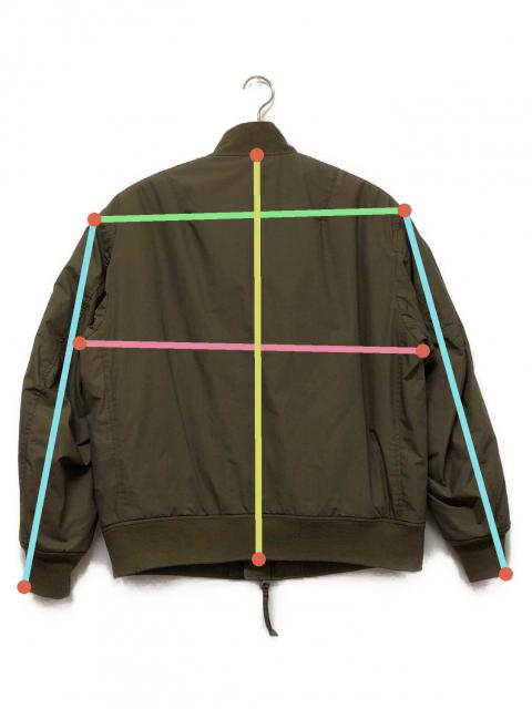 中古・古着通販】nanamica (ナナミカ) Varsity JacketMA-1ジャケット