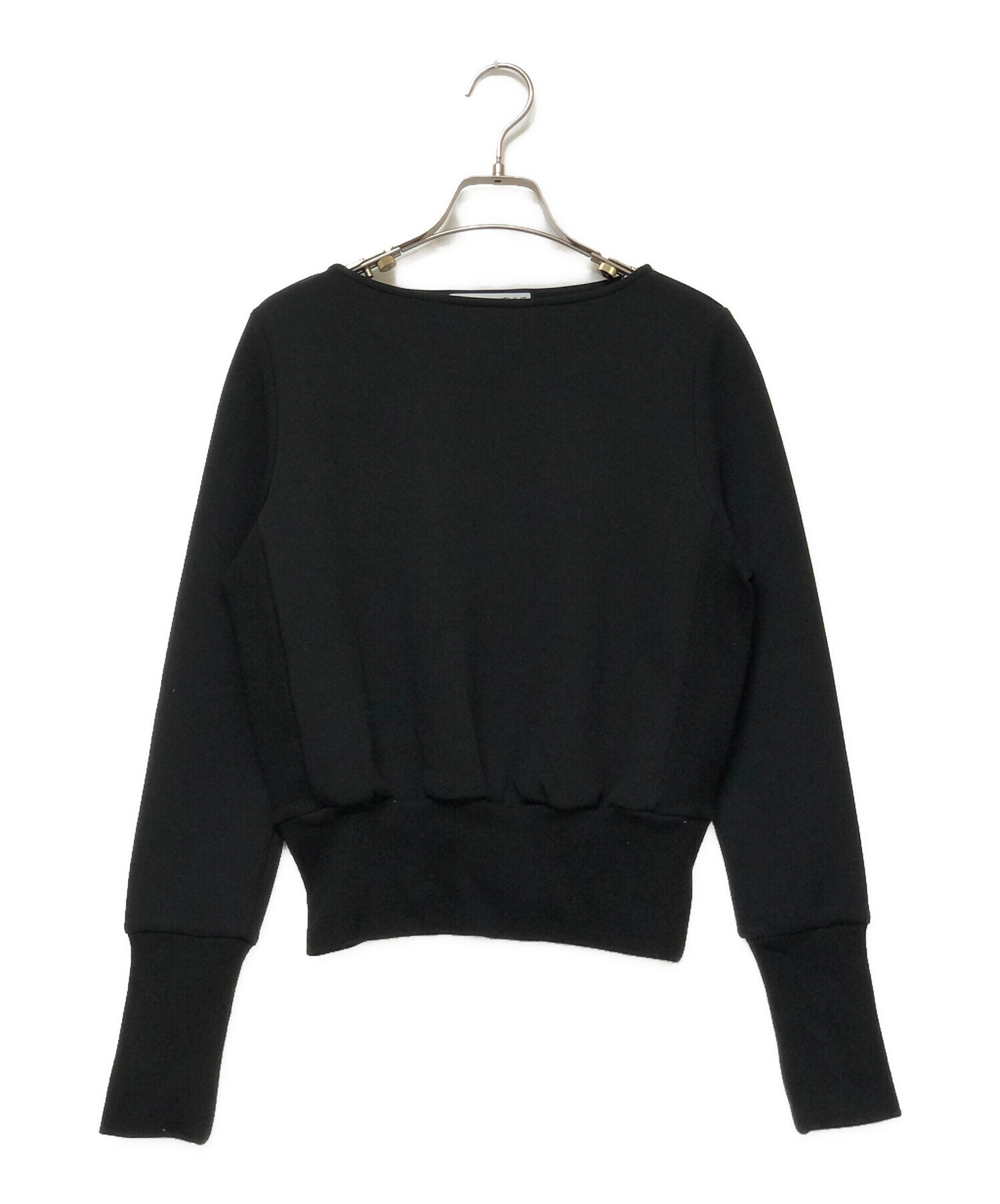 中古・古着通販】JENNE (ジェンヌ) 日本製美ライントレーナー ブラック 