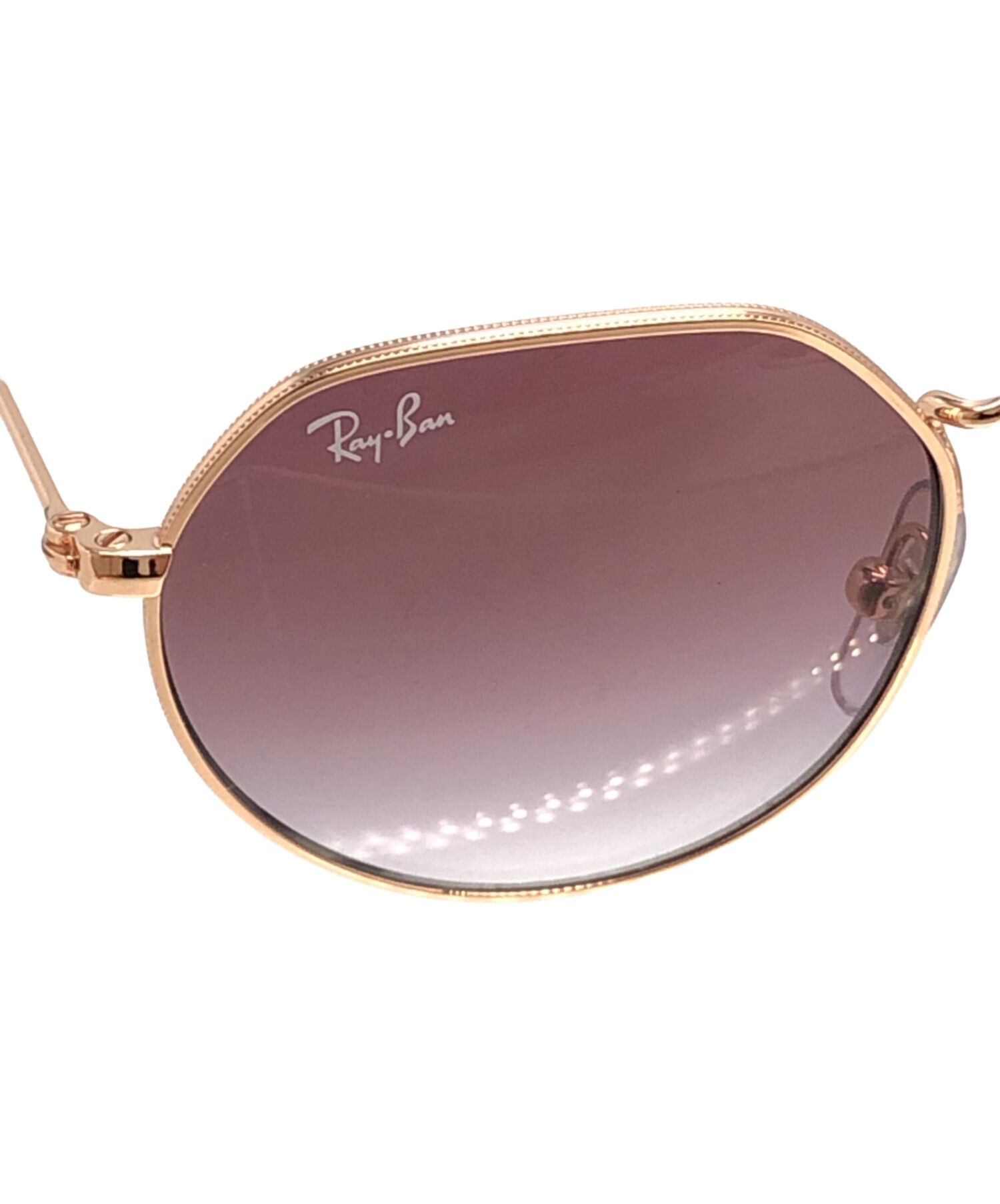 中古・古着通販】RAY-BAN (レイバン) サングラス ブラウン×ゴールド