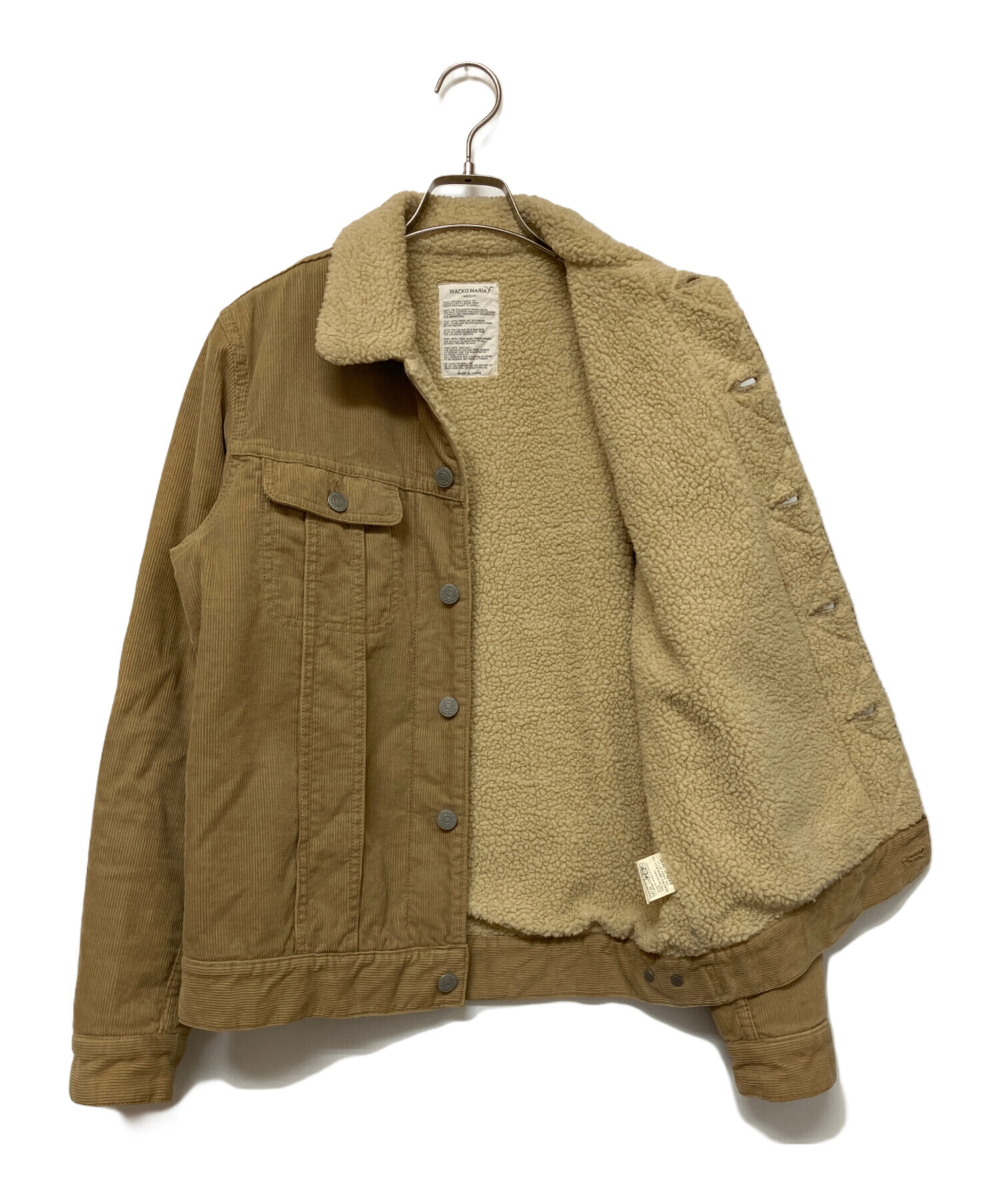 中古・古着通販】WACKO MARIA (ワコマリア) 裏ボアコーデュロイ