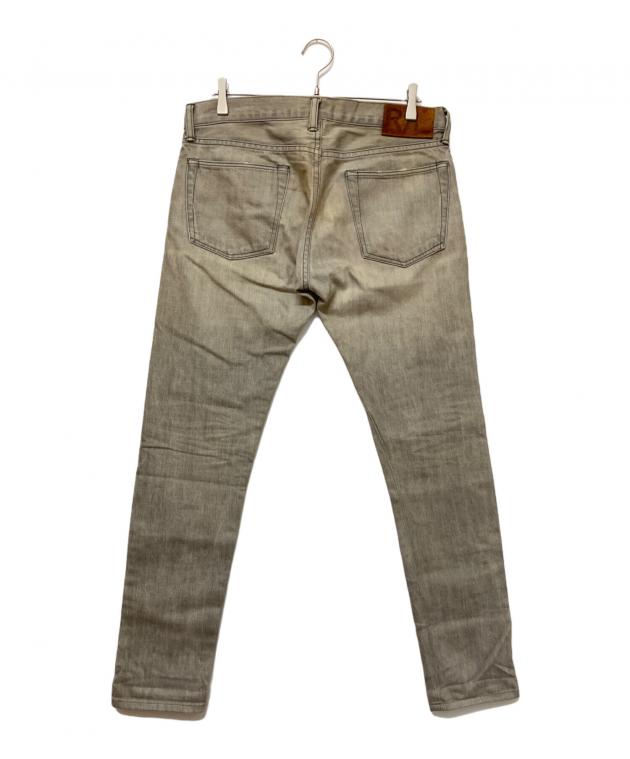 RRL ダブルアールエル　セルビッチ　 デニムパンツ ジーンズ　ヒゲ　ハチノス 中古・古着通販】RRL (ダブルアールエル) SLIM FIT セルビッチデニム