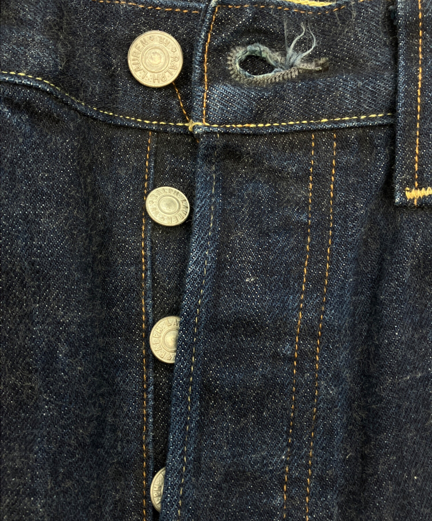 中古・古着通販】RRL (ダブルアールエル) 1936 BUCKLE BACK セルビッチ