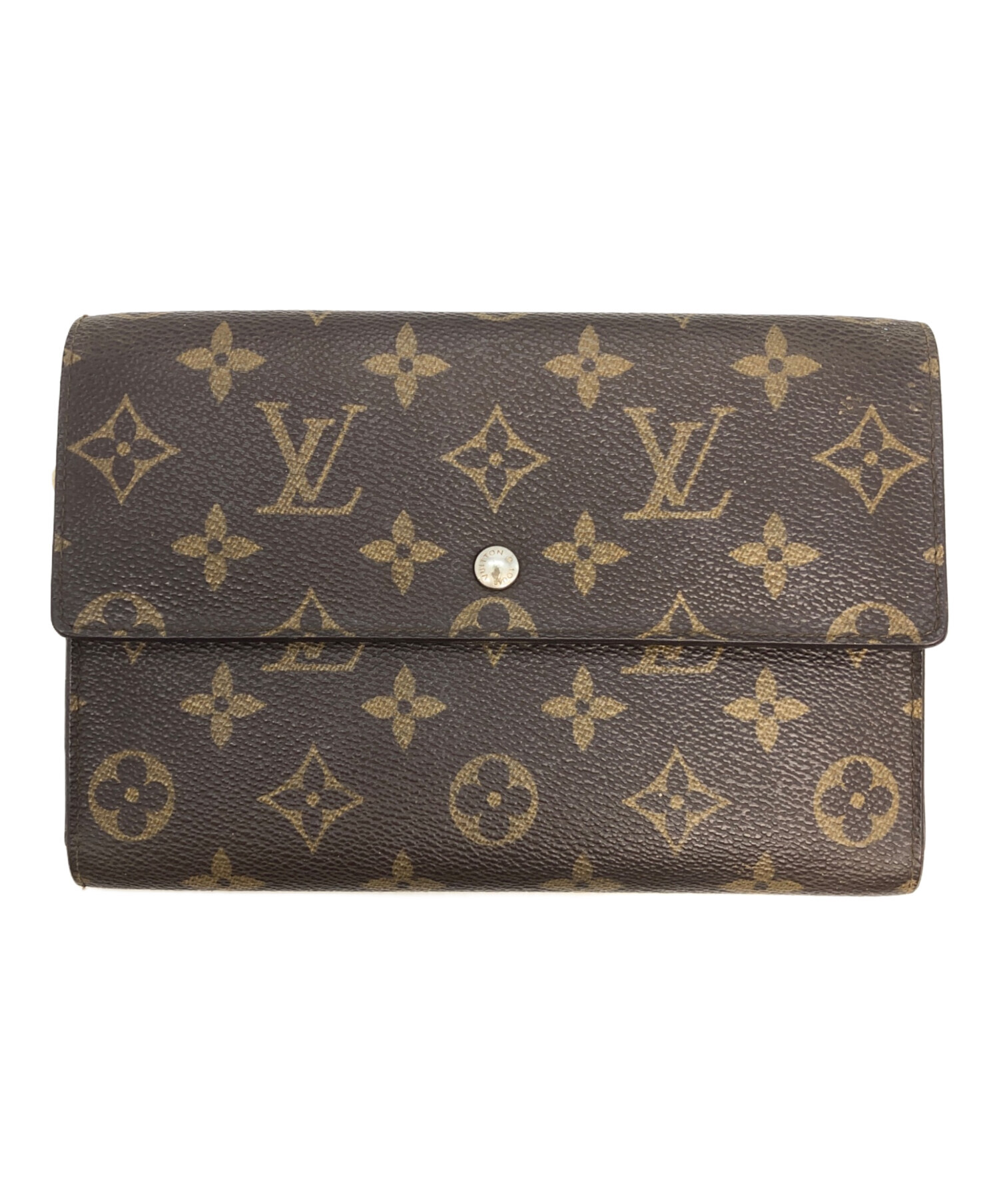 中古・古着通販】LOUIS VUITTON (ルイ ヴィトン) モノグラム 3つ折り 
