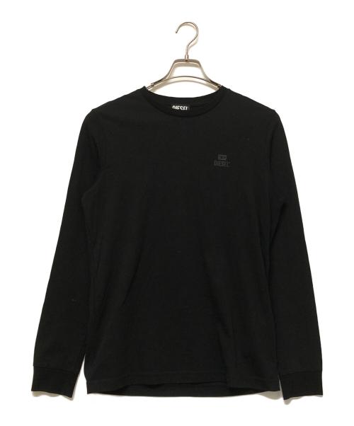 中古・古着通販】DIESEL (ディーゼル) 長袖カットソー ブラック サイズ