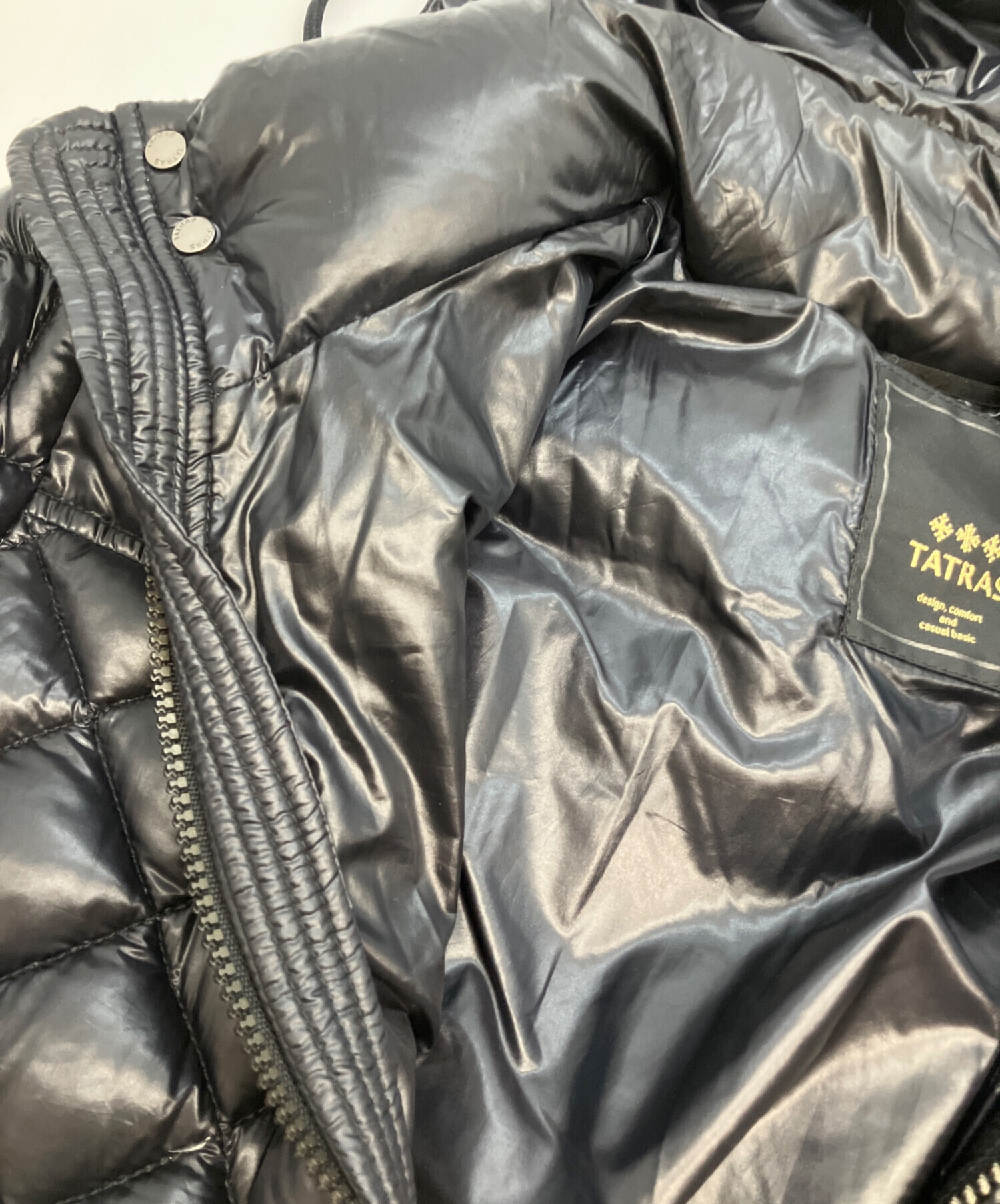 【りあページ】他の方はご購入を控えてください。タトラス 中古・古着通販】TATRAS (タトラス) ダウンジャケット ブラック サイズ