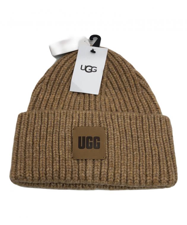 中古・古着通販】UGG (アグ) Chunky Rib Beanie ベージュ サイズ:0/S