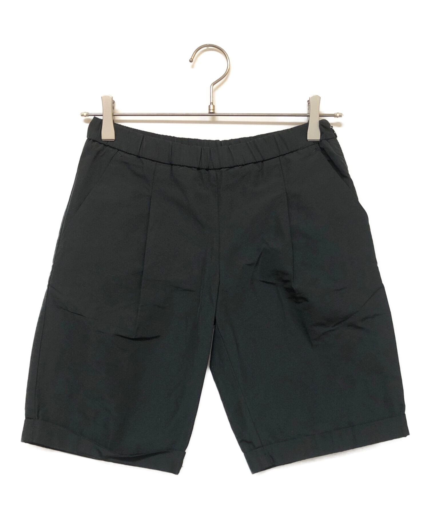 モンクレール　ハーフパンツ 中古・古着通販】MONCLER (モンクレール) ハーフパンツ ブラック