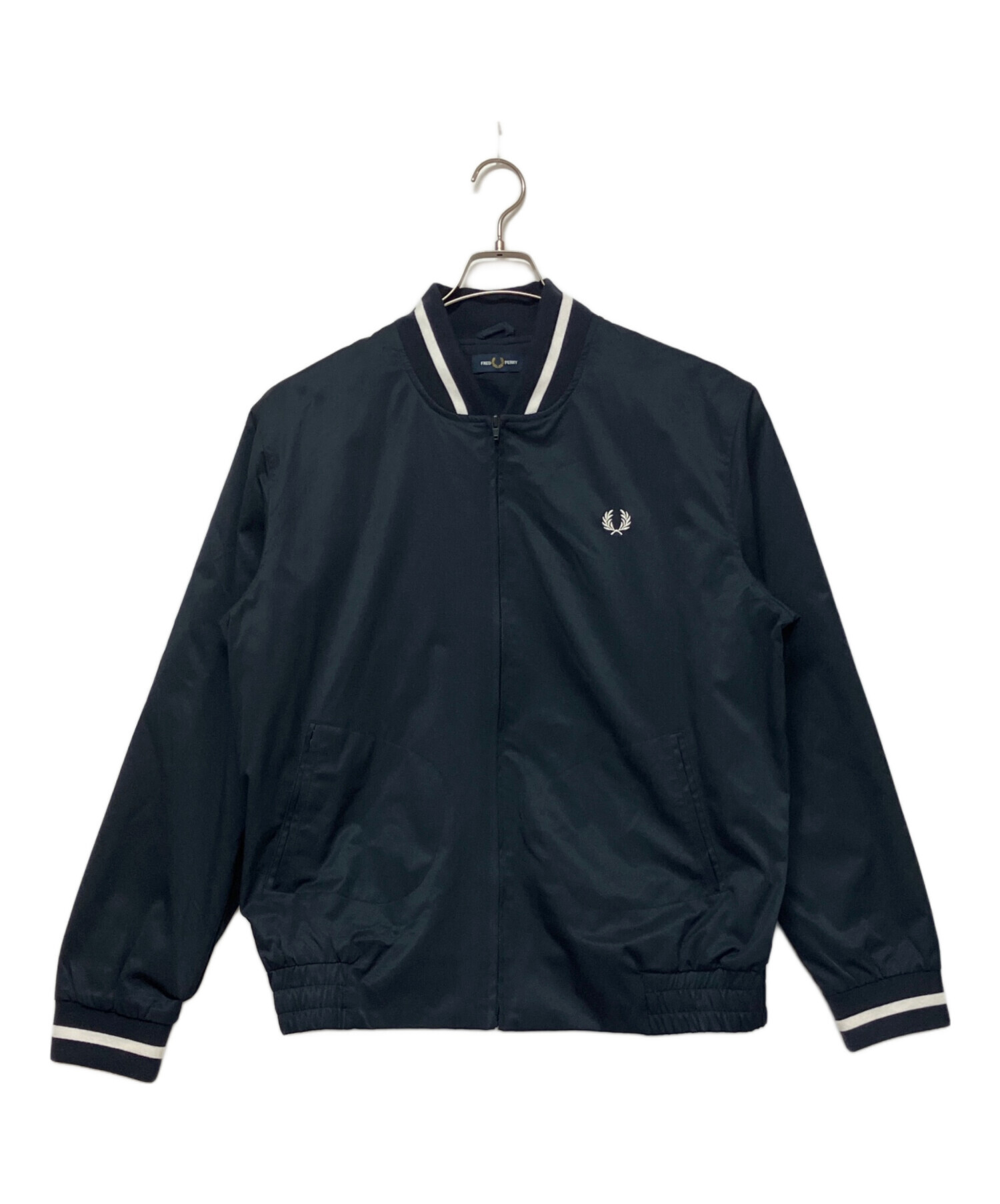 中古・古着通販】FRED PERRY (フレッドペリー) ブルゾン ネイビー