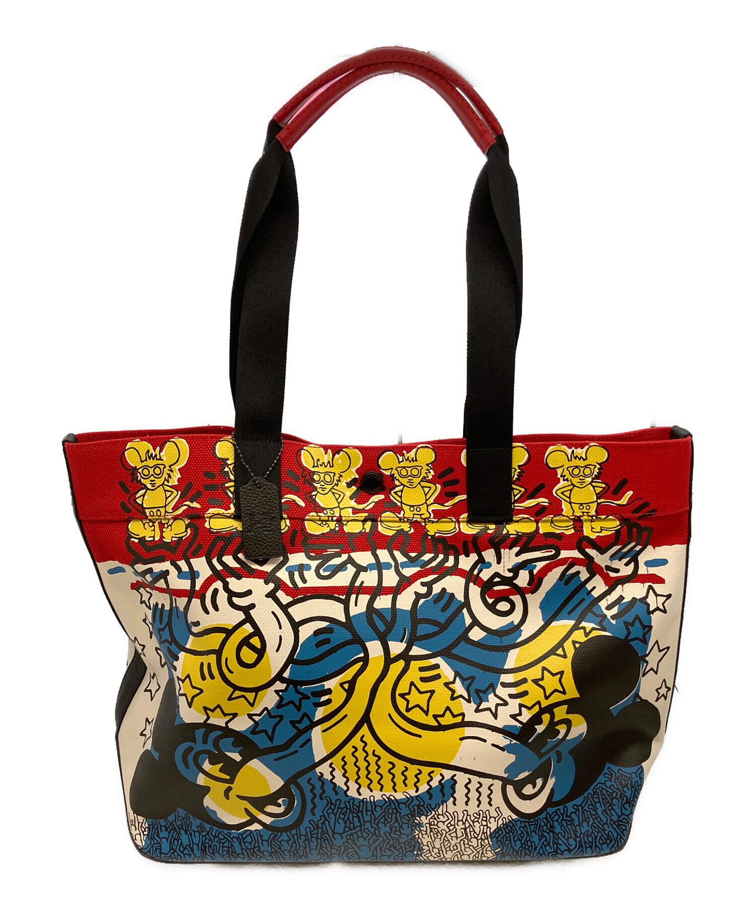 中古・古着通販】COACH (コーチ) トートバッグ マルチカラー｜ブランド