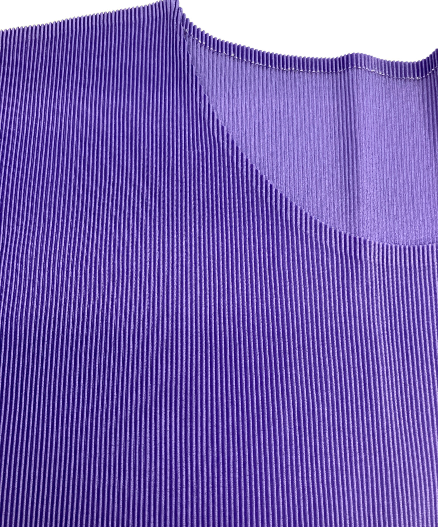 PLEATS PLEASE プリーツ加工 半袖カットソー パープル 中古・古着通販】PLEATS PLEASE (プリーツプリーズ) 半袖カットソー
