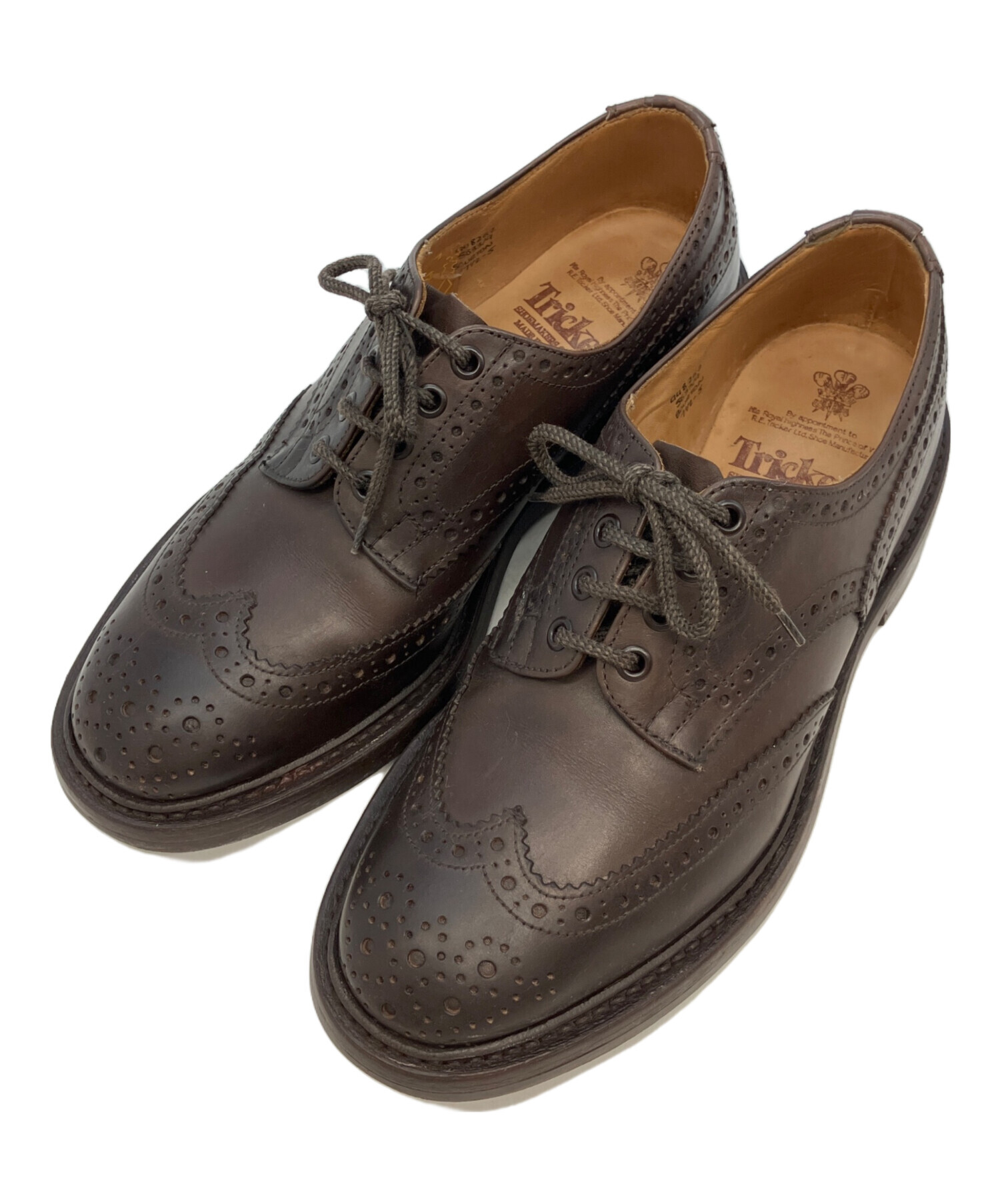 中古・古着通販】Tricker's (トリッカーズ) レザーシューズ ダーク