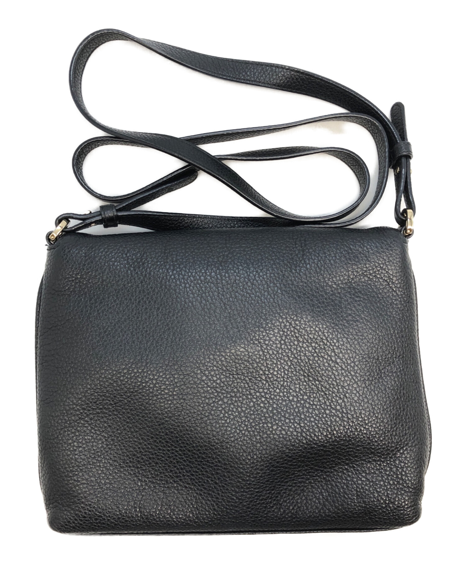 【未使用】FURLA ショルダーバッグ　ブラック 中古・古着通販】FURLA (フルラ) ショルダーバッグ ブラック｜ブランド