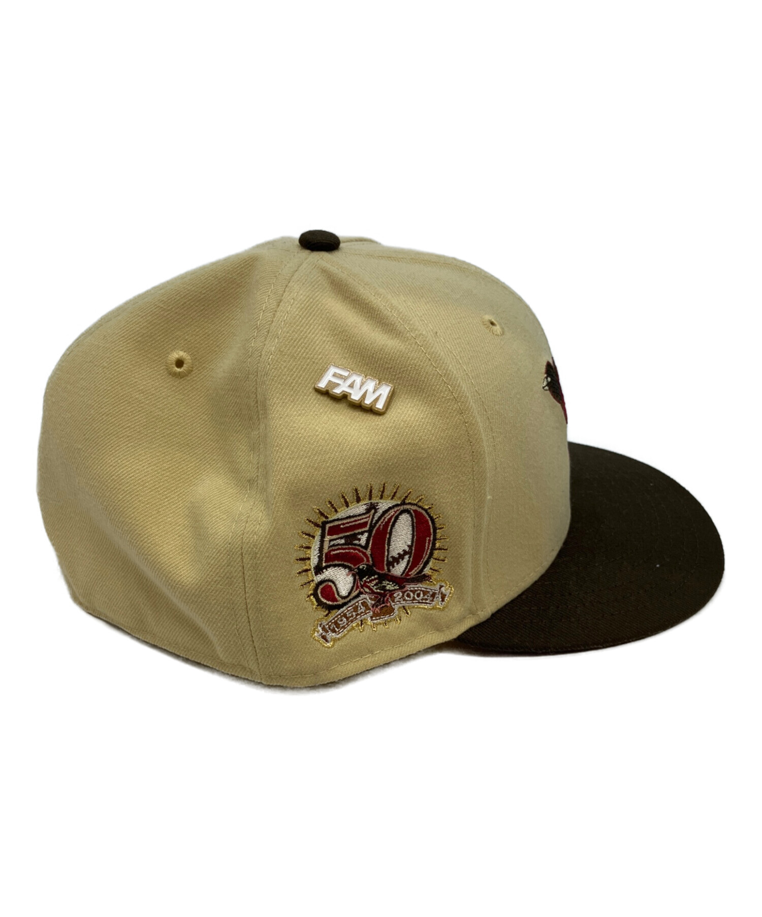 中古・古着通販】New Era (ニューエラ) キャップ ベージュ×ブラウン