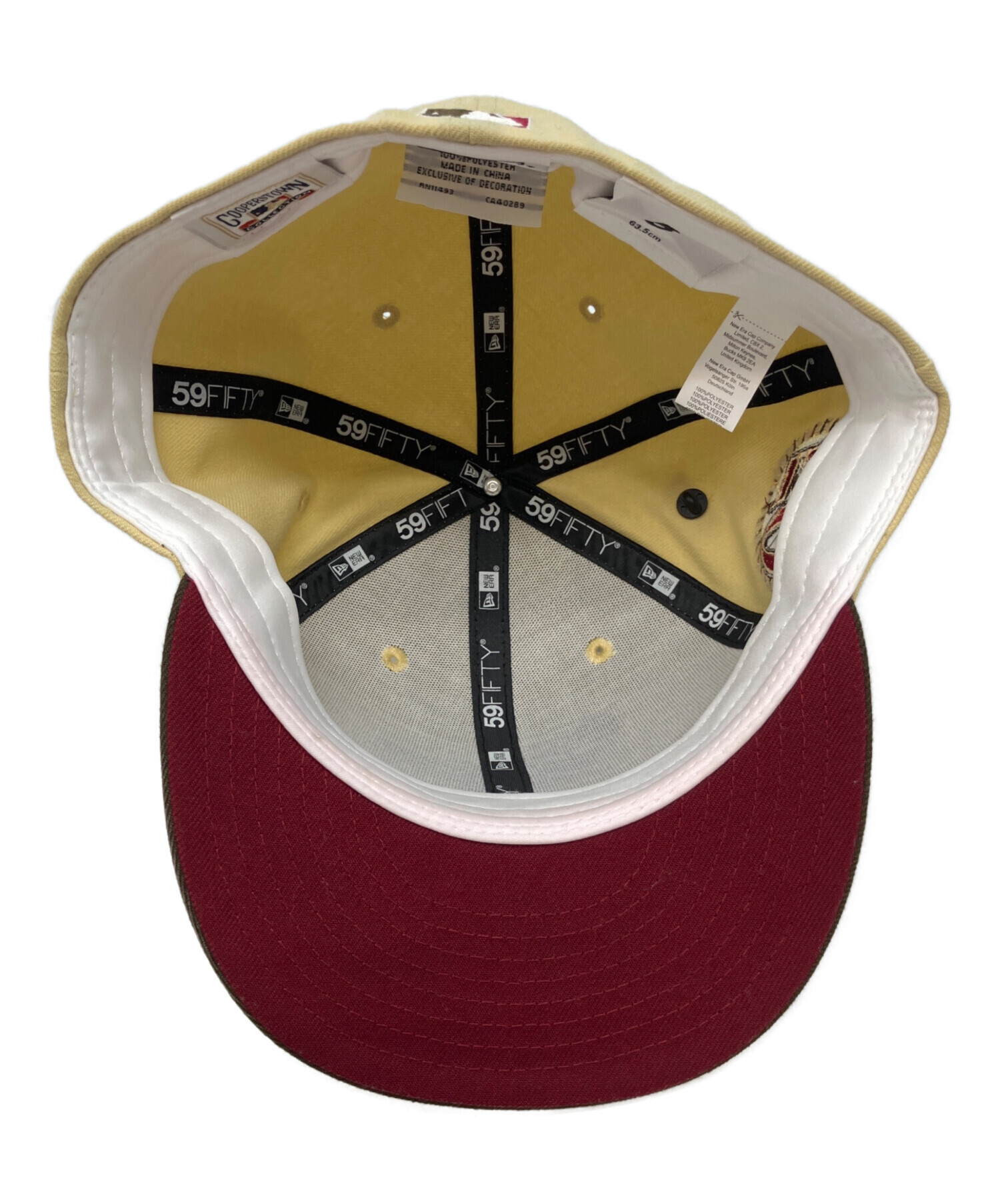 中古・古着通販】New Era (ニューエラ) キャップ ベージュ×ブラウン