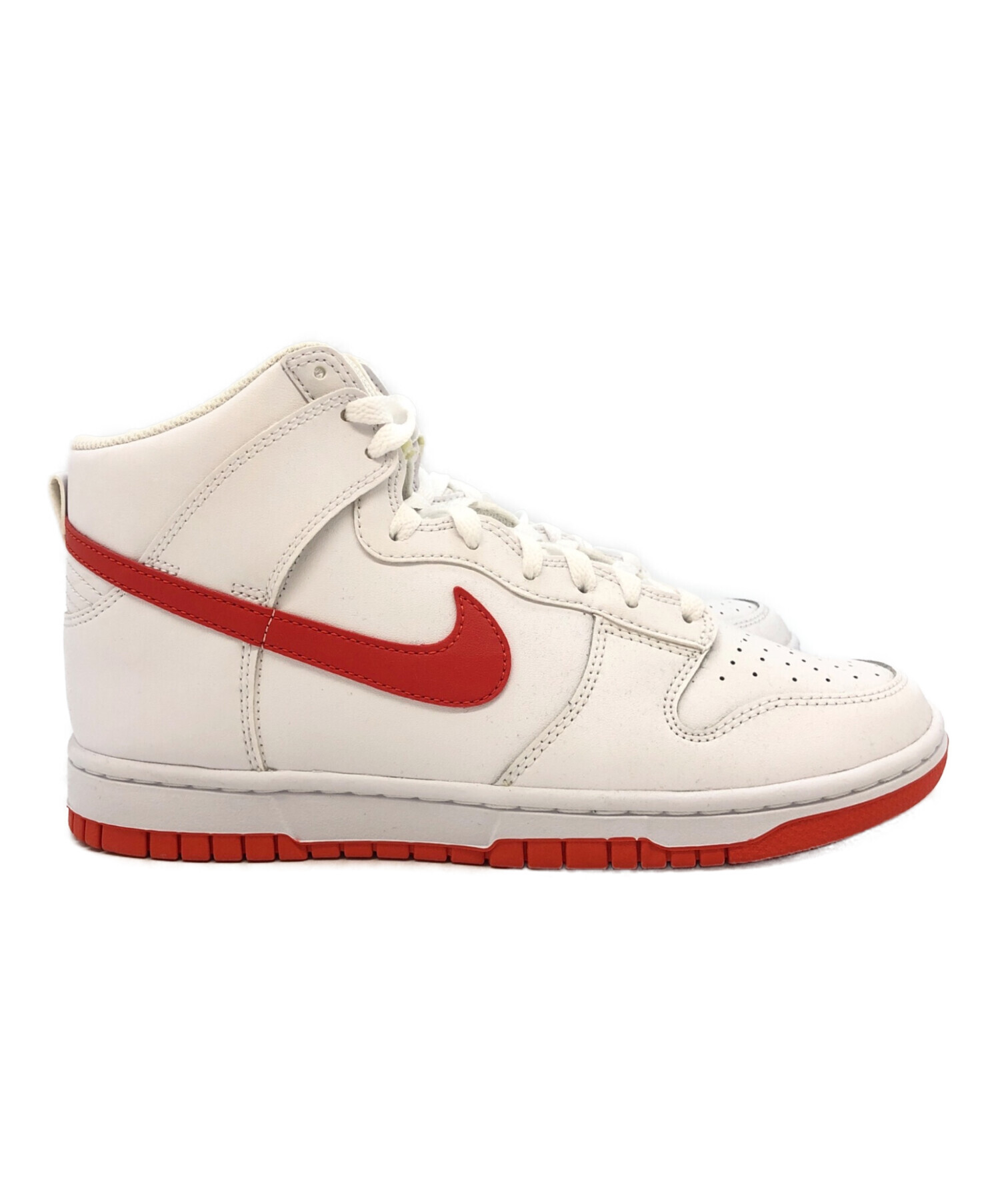 中古・古着通販】NIKE (ナイキ) ハイカットスニーカー オレンジ