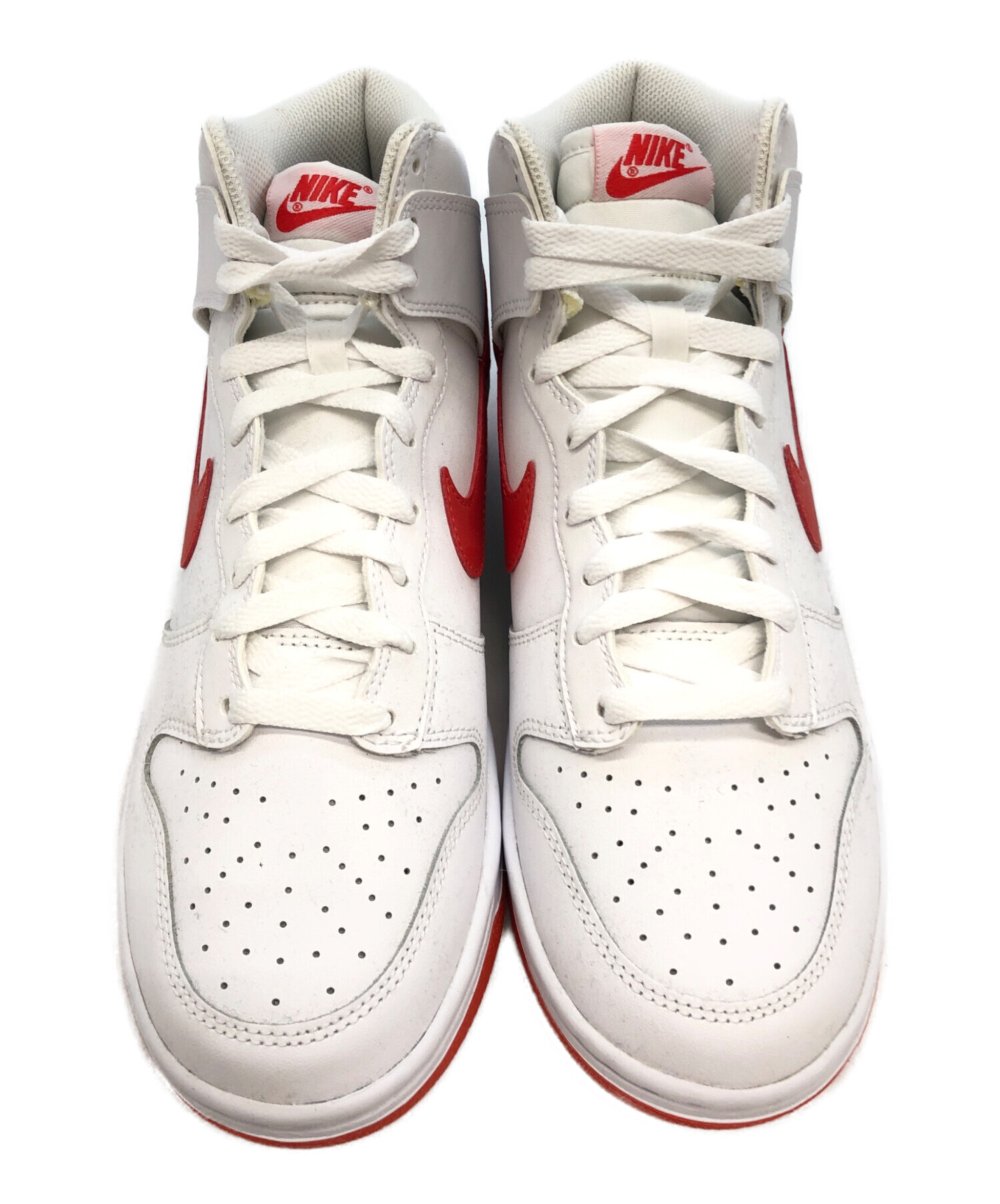 中古・古着通販】NIKE (ナイキ) ハイカットスニーカー オレンジ
