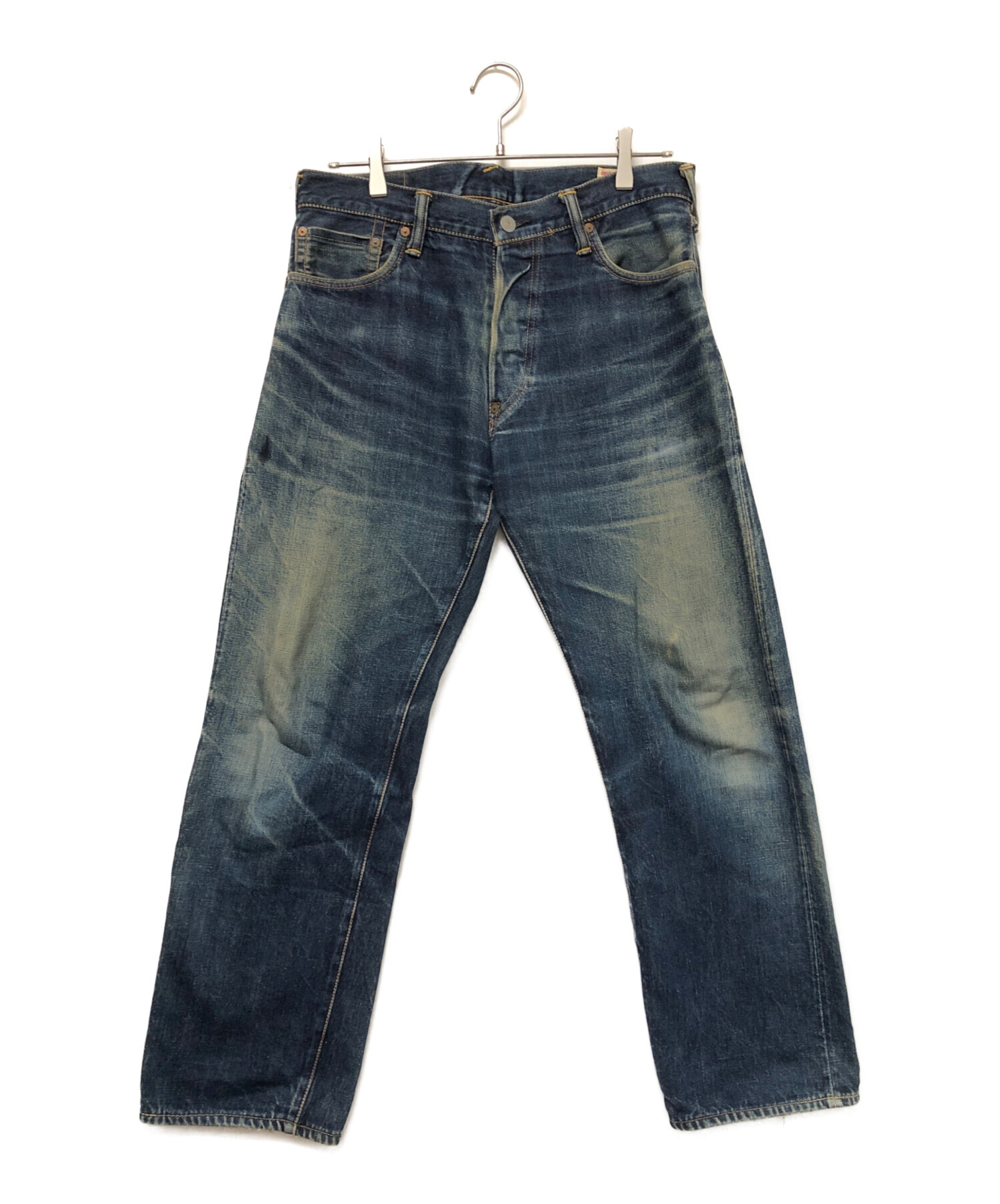 中古・古着通販】EVISU (エヴィス) デニムパンツ インディゴ サイズ