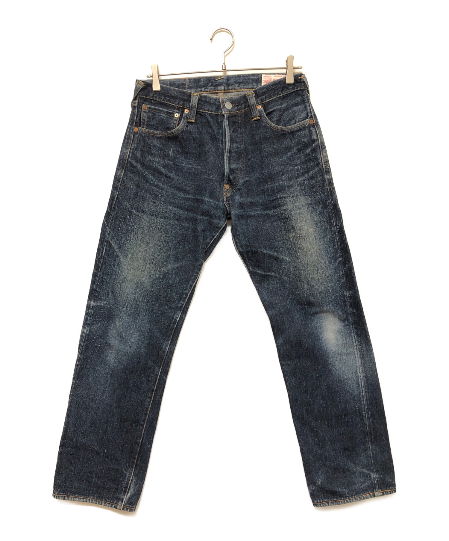 【未使用】EVISU デニムパンツ　33　インディゴ 中古・古着通販】EVISU (エヴィス) デニムパンツ インディゴ サイズ