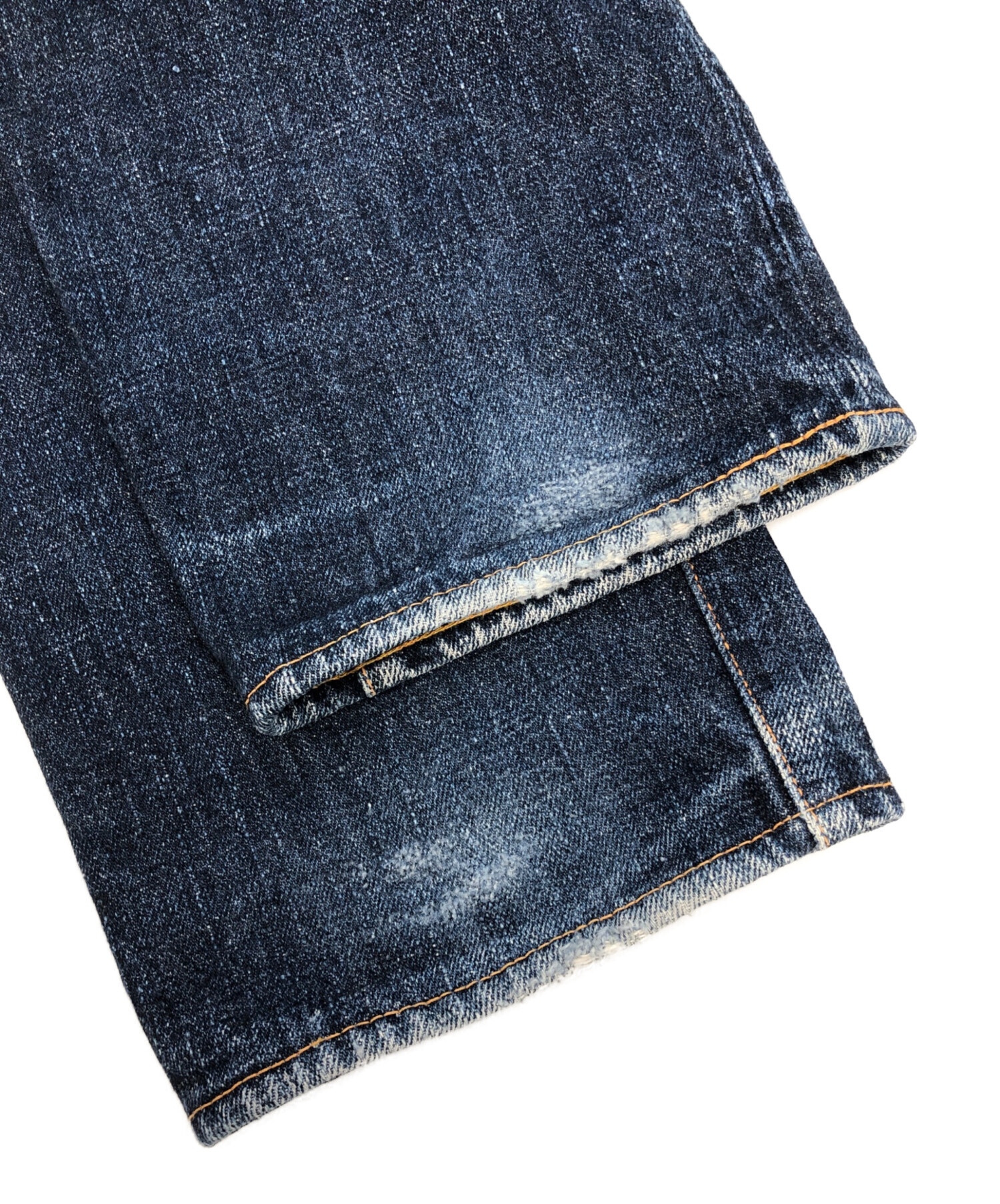 【未使用】EVISU デニムパンツ　33　インディゴ 中古・古着通販】EVISU (エヴィス) デニムパンツ インディゴ サイズ