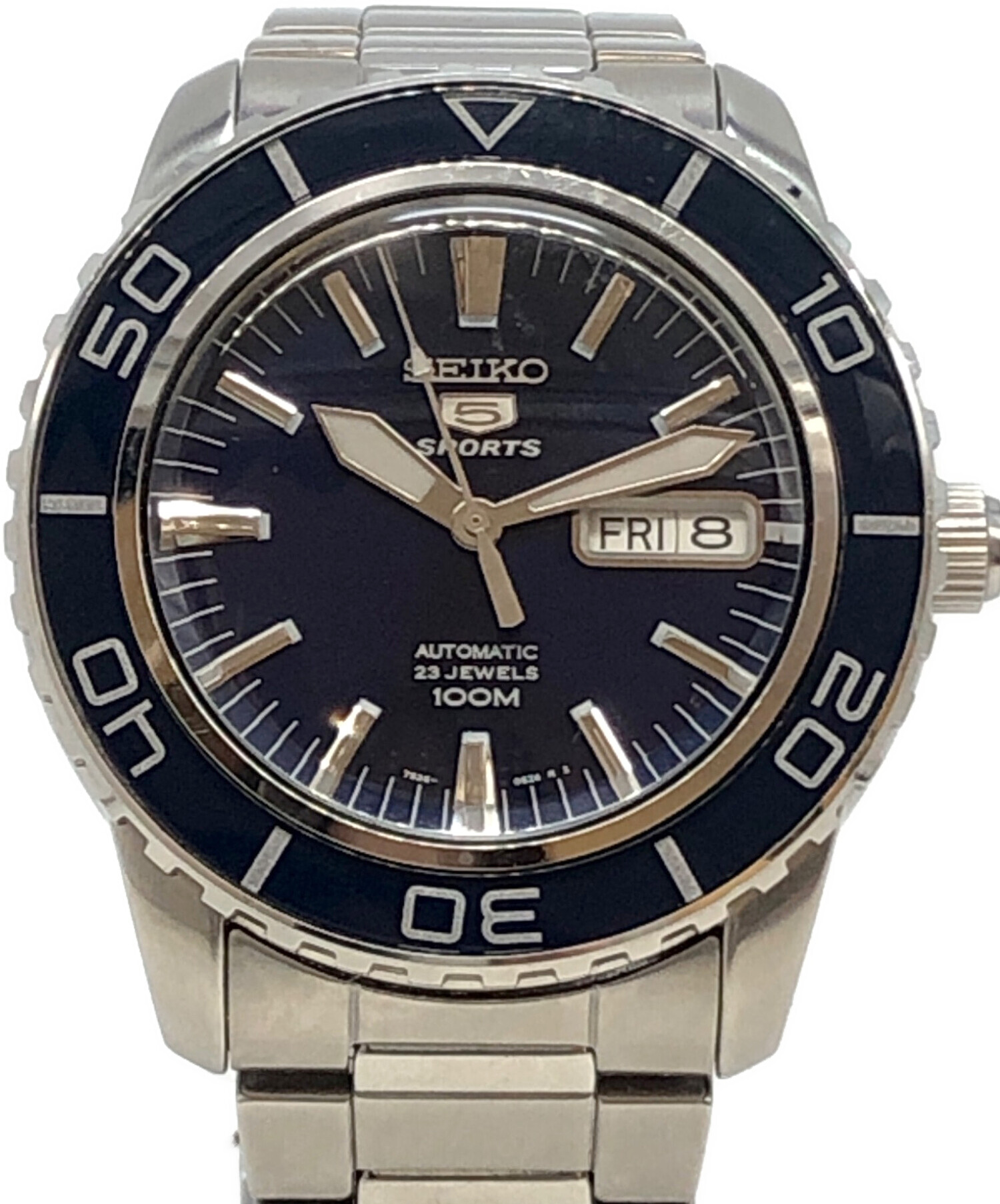 フォロー割アリ！古着ショップ『Yuzu』 SEIKO 925 腕時計 中古・古着通販】SEIKO (セイコー) ファイブスポーツ ブルー｜ブランド
