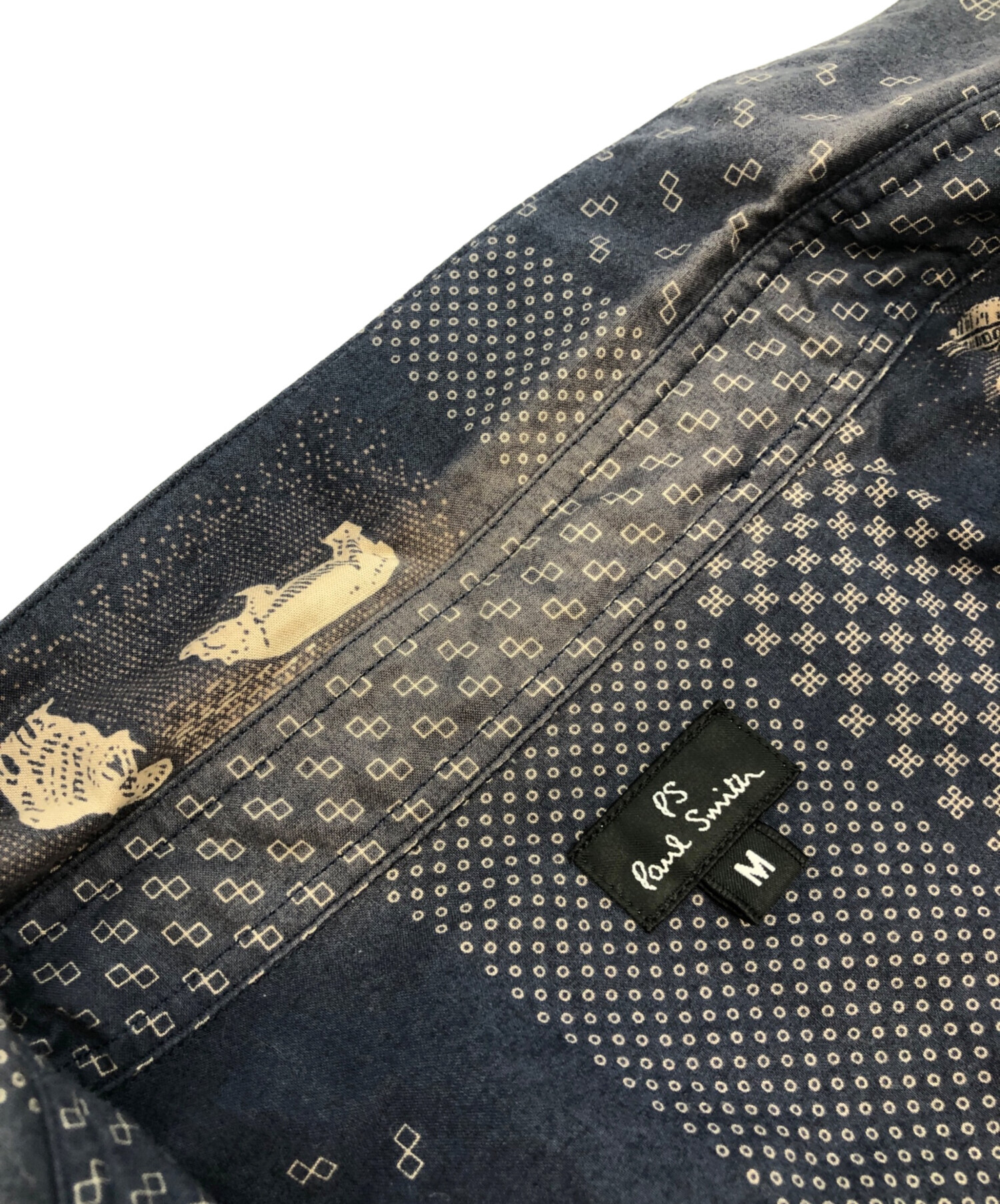 中古・古着通販】PAUL SMITH (ポールスミス) 長袖シャツ ネイビー