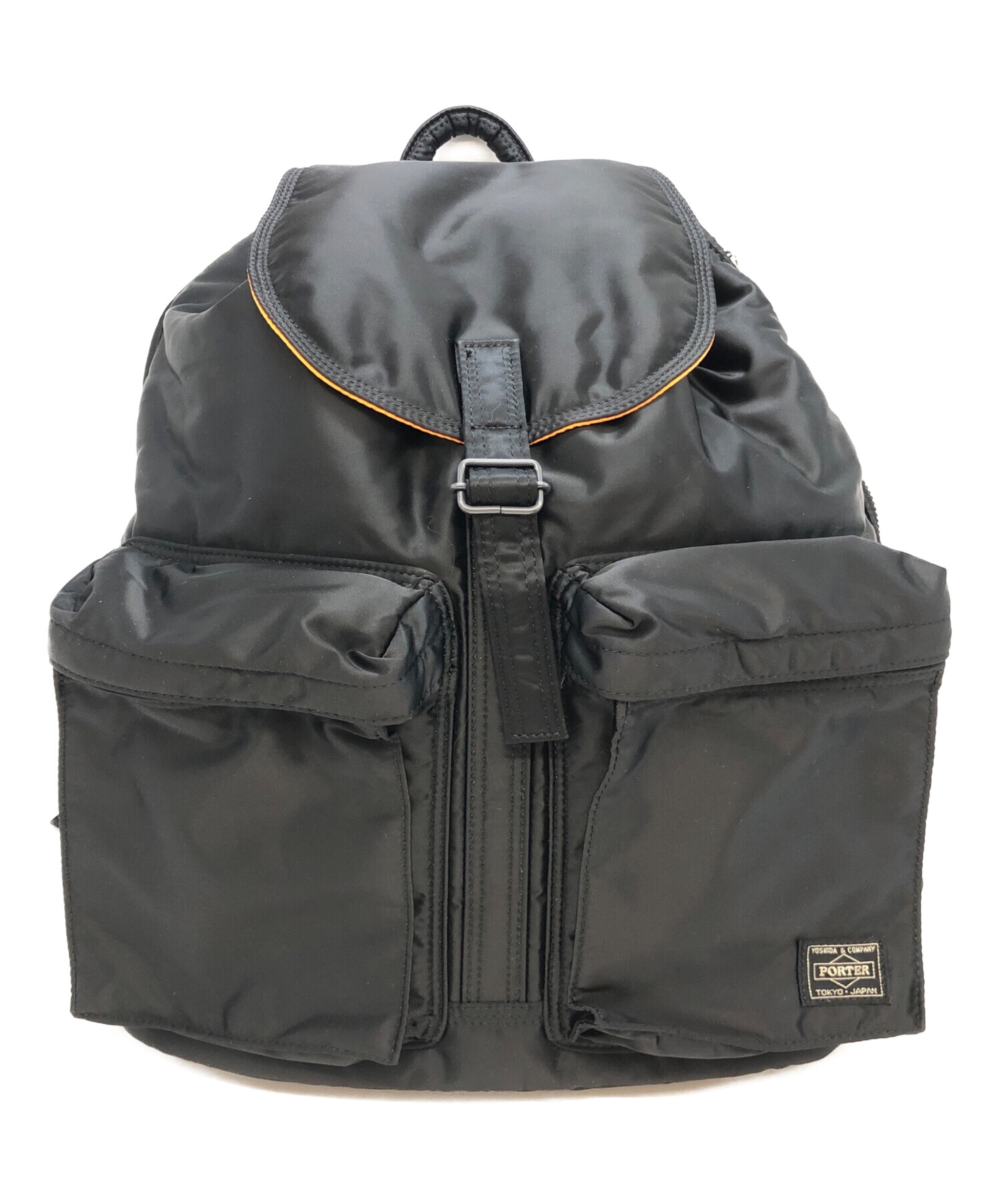 中古・古着通販】PORTER (ポーター) タンカーリュック ブラック 