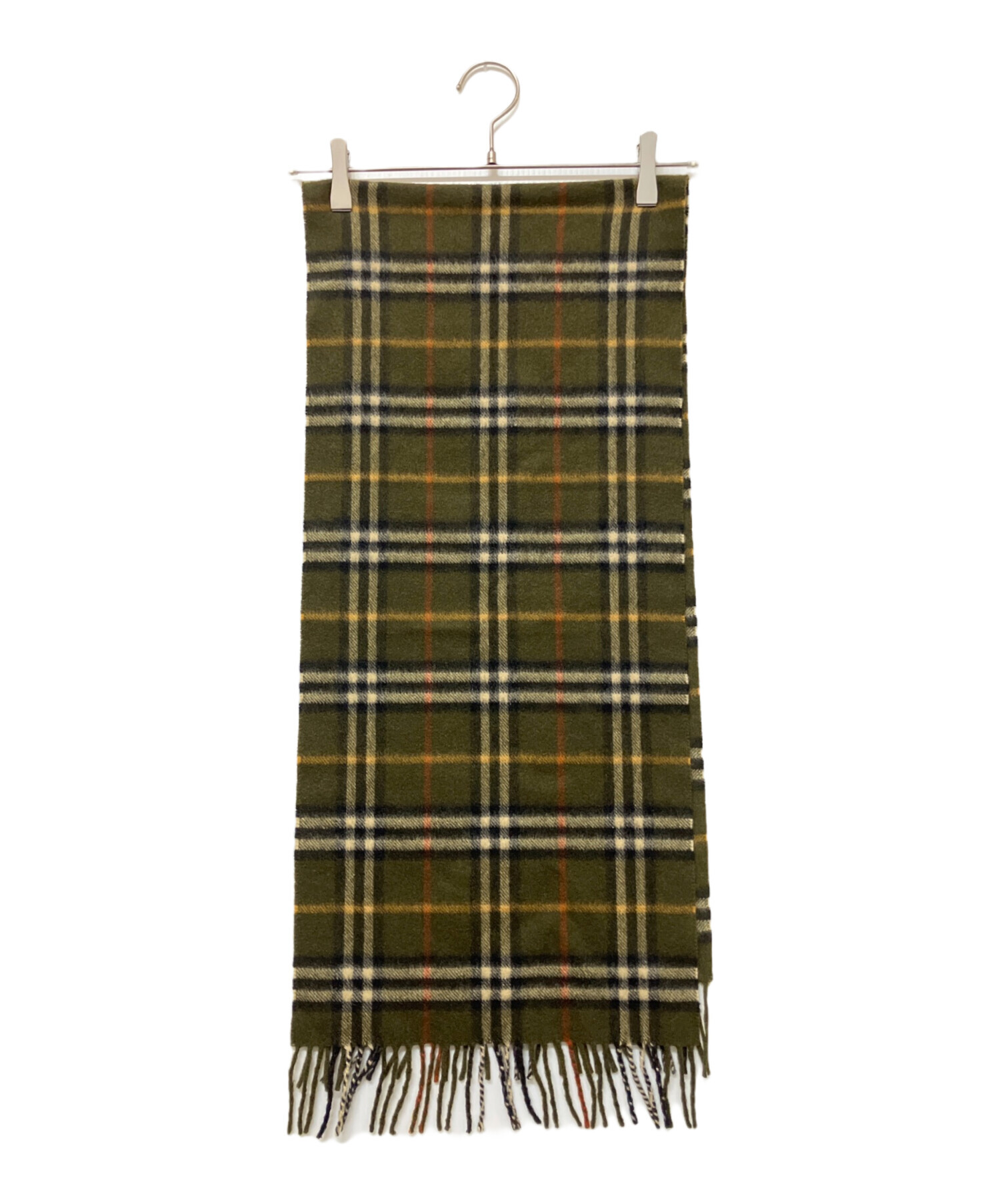 中古・古着通販】Burberry's (バーバリーズ) マフラー グリーン