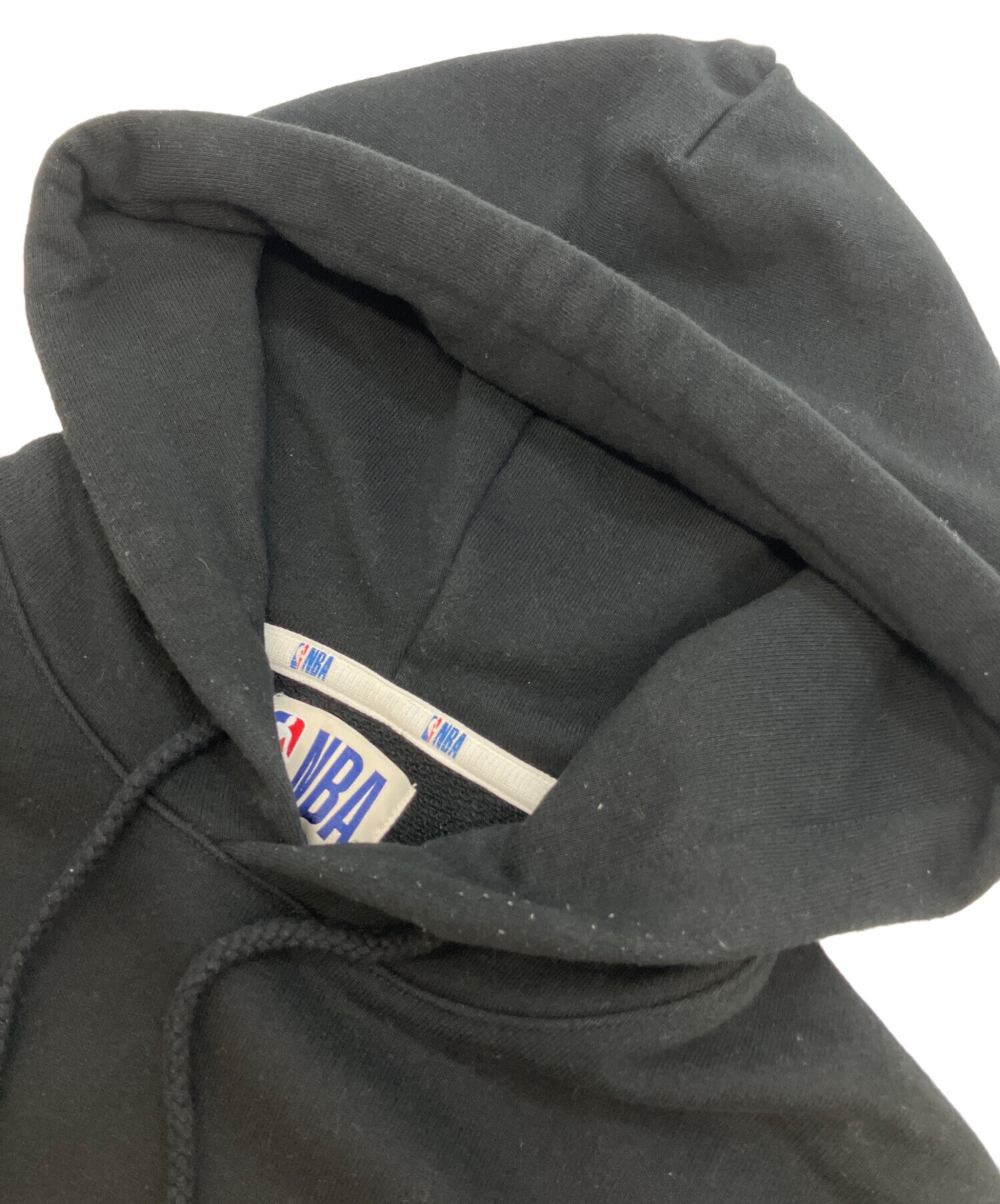 中古・古着通販】NBA (エヌビーエー) プルオーバーパーカー ブラック