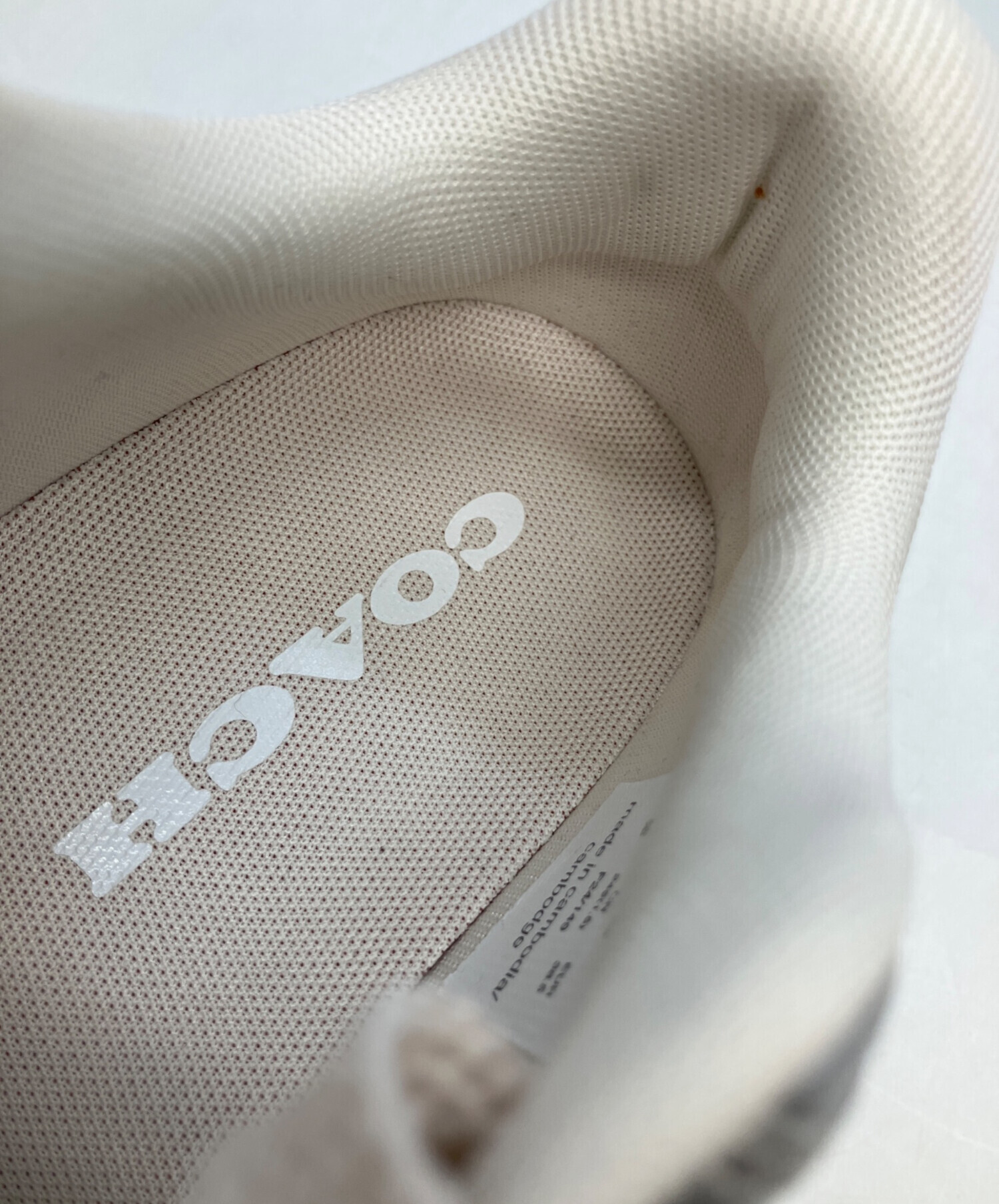 中古・古着通販】COACH (コーチ) プラットフォーム スニーカー