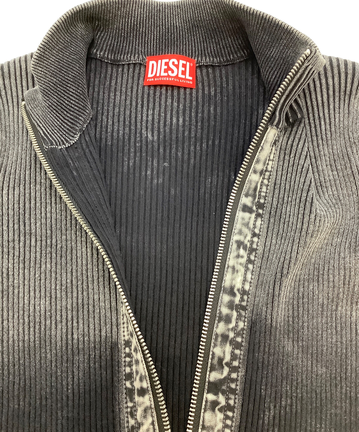 中古・古着通販】DIESEL (ディーゼル) ジップジャケット グレー サイズ