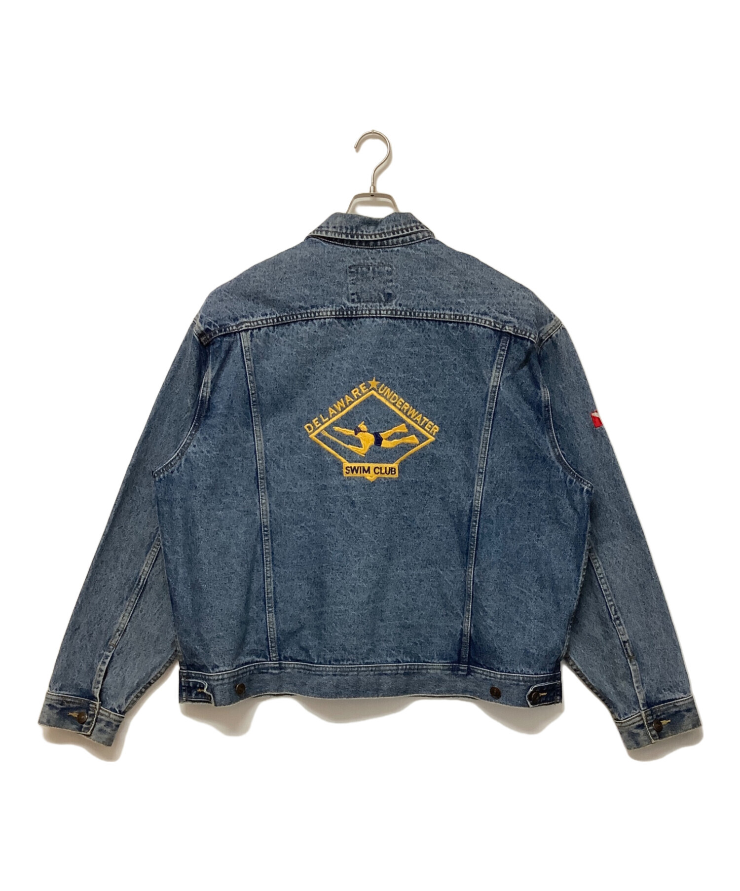 中古・古着通販】LEE (リー) デニムジャケット ブルー サイズ:XL