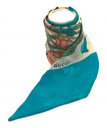 中古・古着通販】GUCCI (グッチ) シルクスカーフ マルチカラー