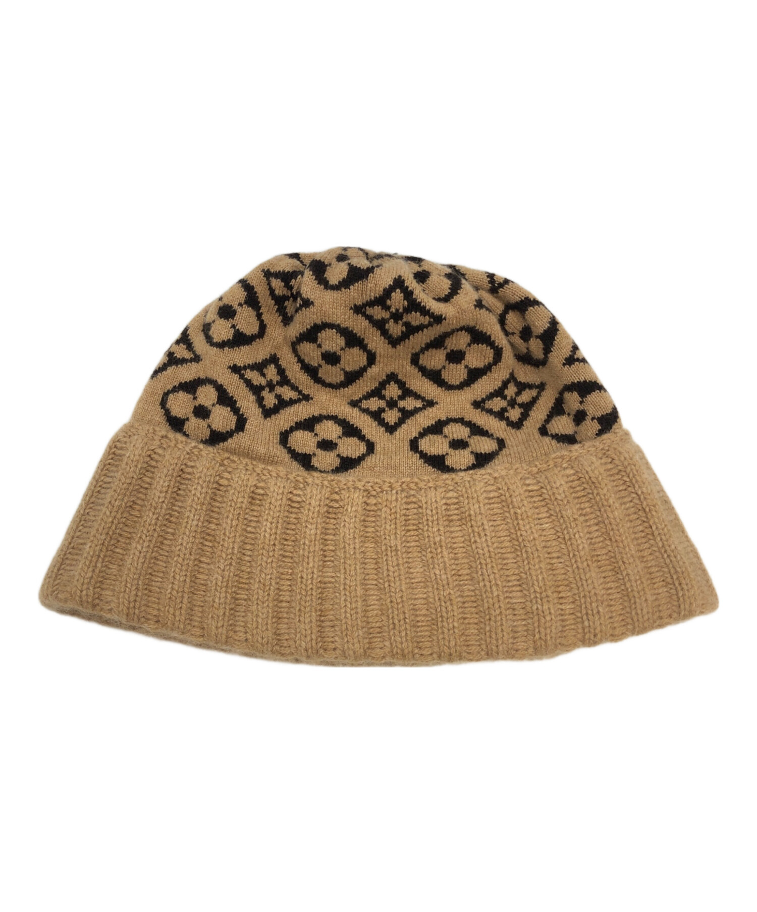 美品 ルイヴィトン モノグラム ボネスキーニット カシミア100% 希少グレー 中古・古着通販】LOUIS VUITTON (ルイ ヴィトン) ボネ・スキー