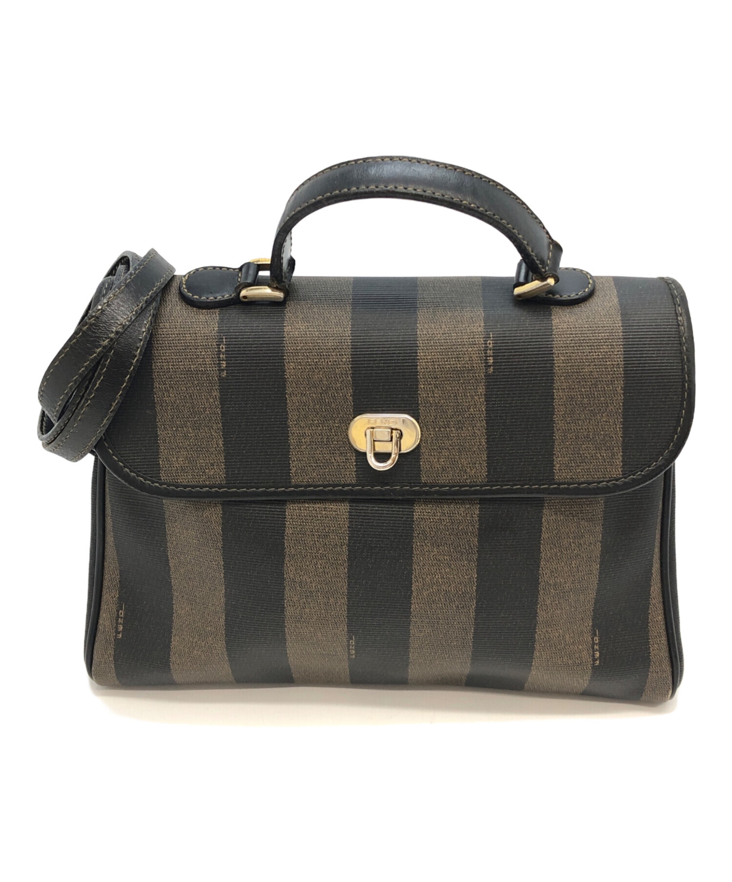 中古・古着通販】FENDI (フェンディ) ペカン柄2WAYハンドバッグ 