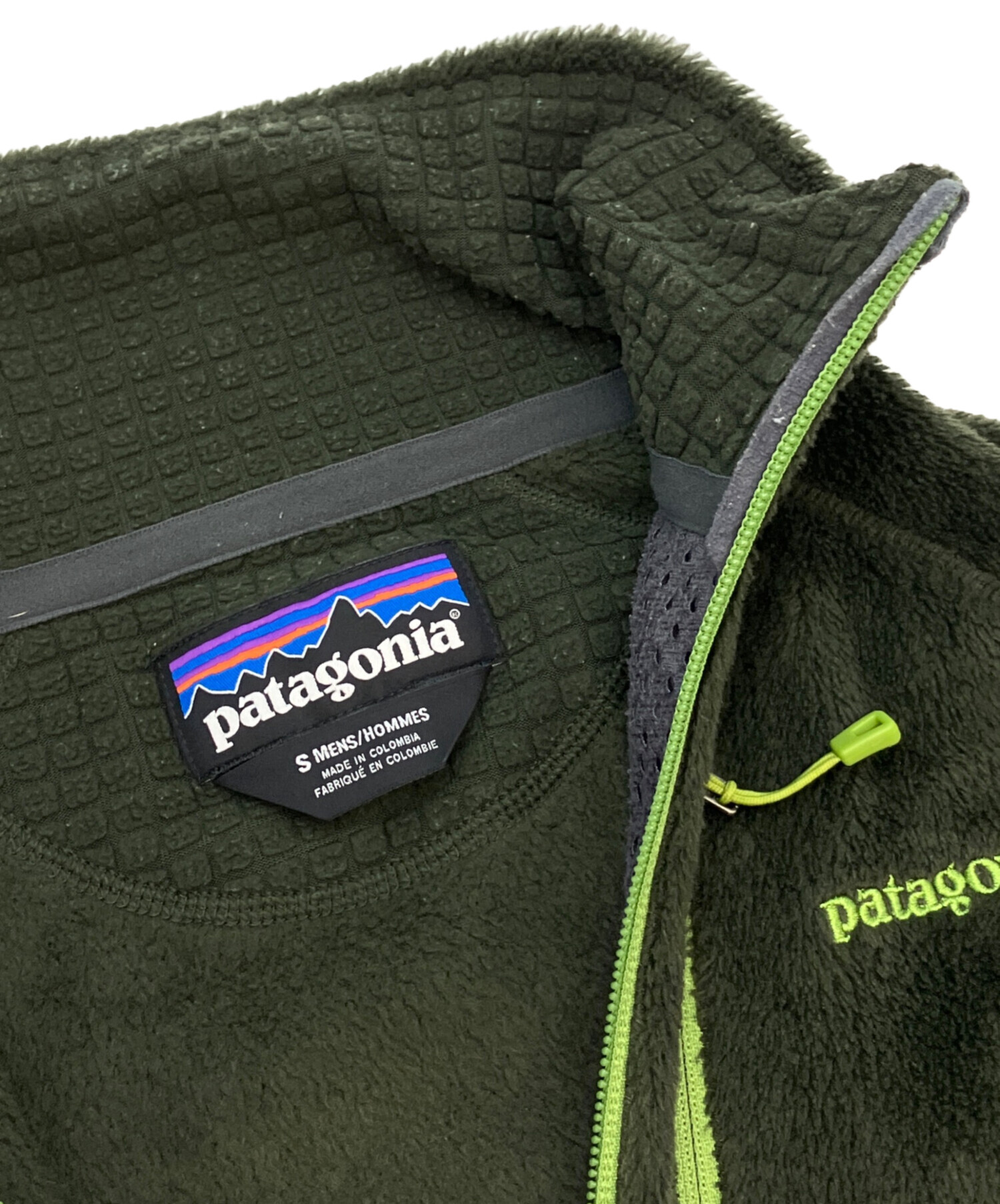patagonia フリースジャケット XXL ライトグリーン 中古・古着通販】Patagonia (パタゴニア) フリースジャケット グリーン