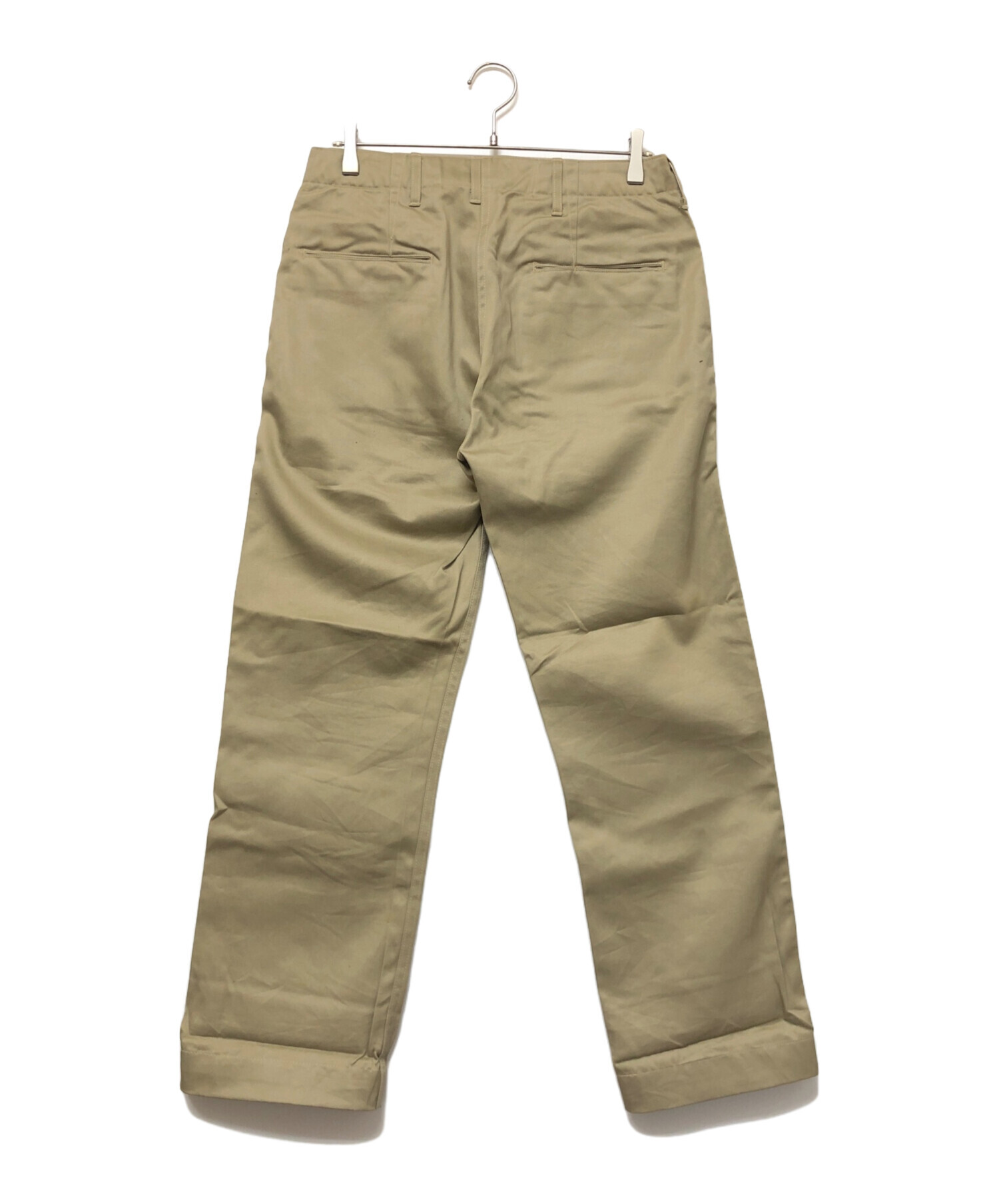 Buzz Rickson & Co. チノパン ベージュ W32 L34 中古・古着通販】BUZZ RICKSON'S (バズリクソンズ) ワイドパンツ