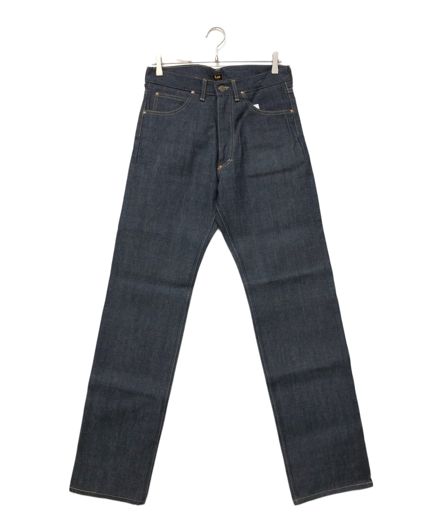 中古・古着通販】LEE (リー) ワイドデニムパンツ ネイビー サイズ:SIZE