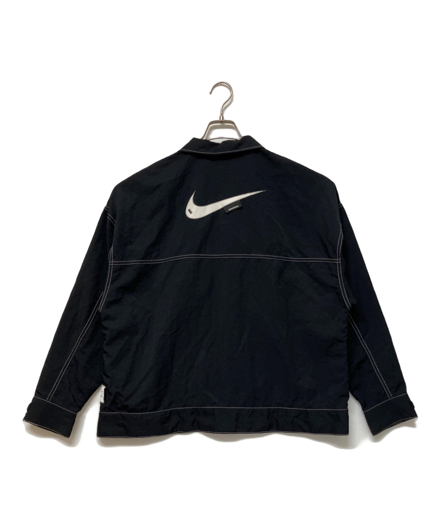 NIKE ナイキ ブルゾン M 黒 【古着】【中古】【送料無料】 中古・古着通販】NIKE (ナイキ) ジップジャケット ブラック サイズ