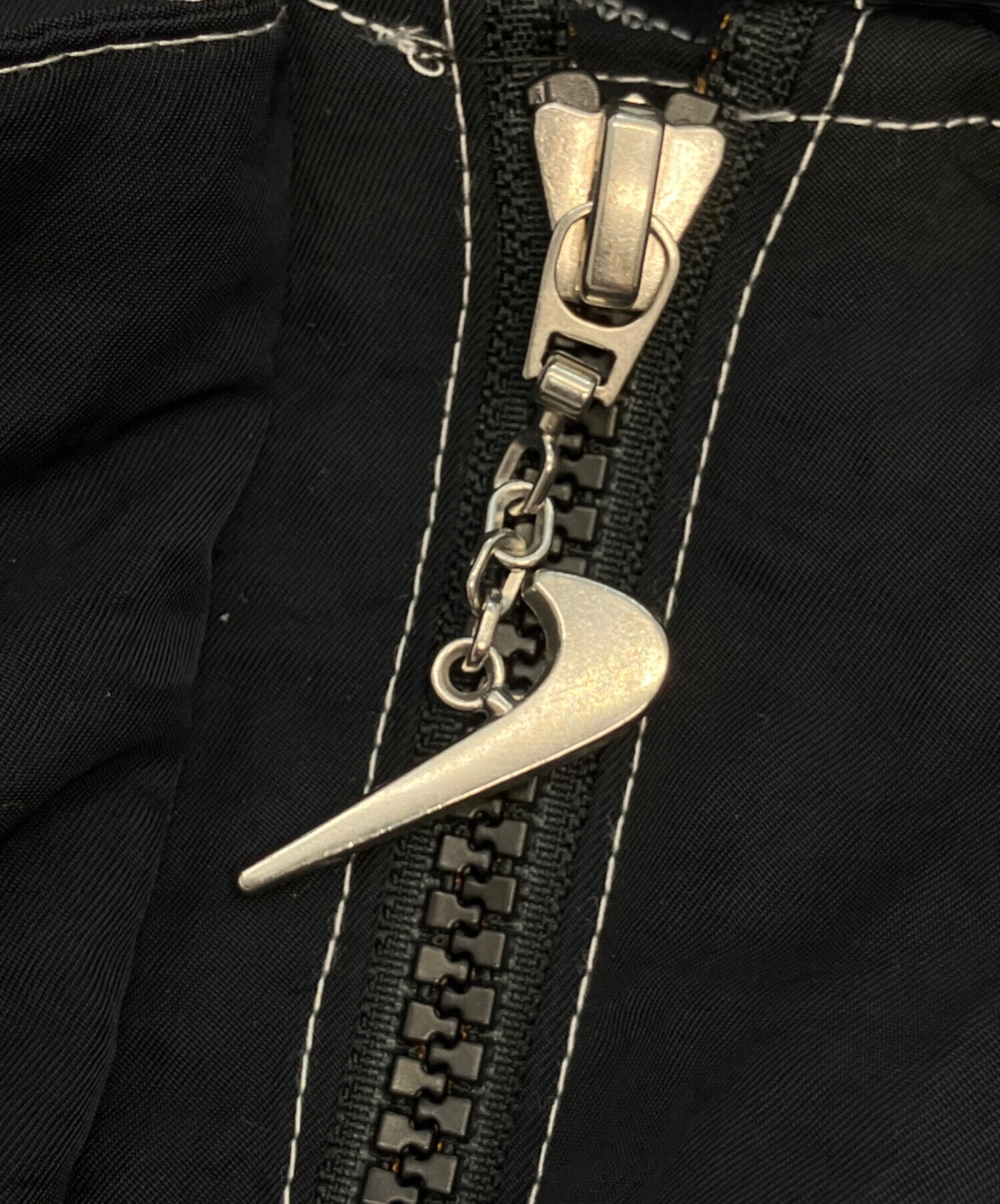 中古・古着通販】NIKE (ナイキ) ジップジャケット ブラック サイズ