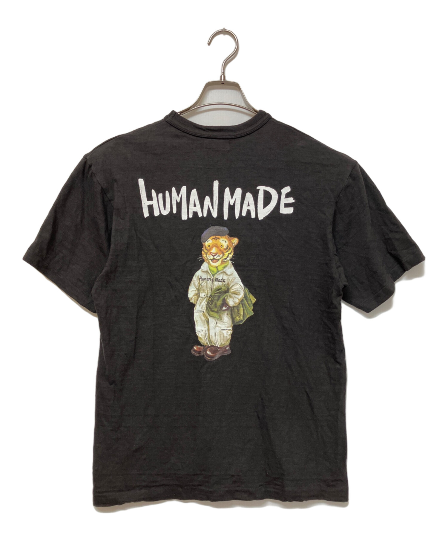 中古・古着通販】HUMAN MADE (ヒューマンメイド) 半袖Tシャツ ブラック