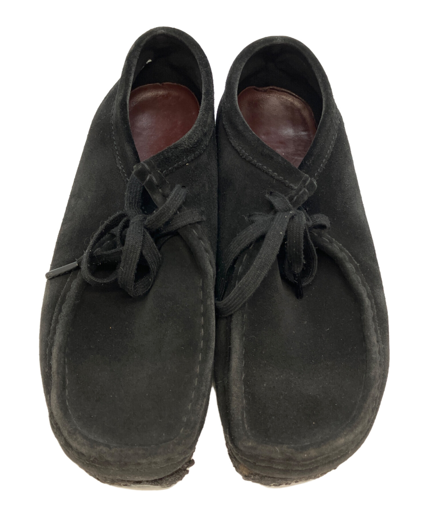 中古・古着通販】CLARKS (クラークス) ワラビーシューズ ブラック