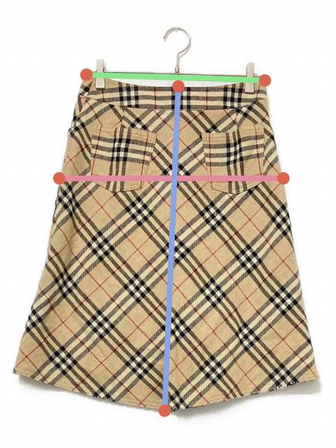 バーバリーロンドンスカート 膝下 中古・古着通販】BURBERRY LONDON (バーバリーロンドン) タイト