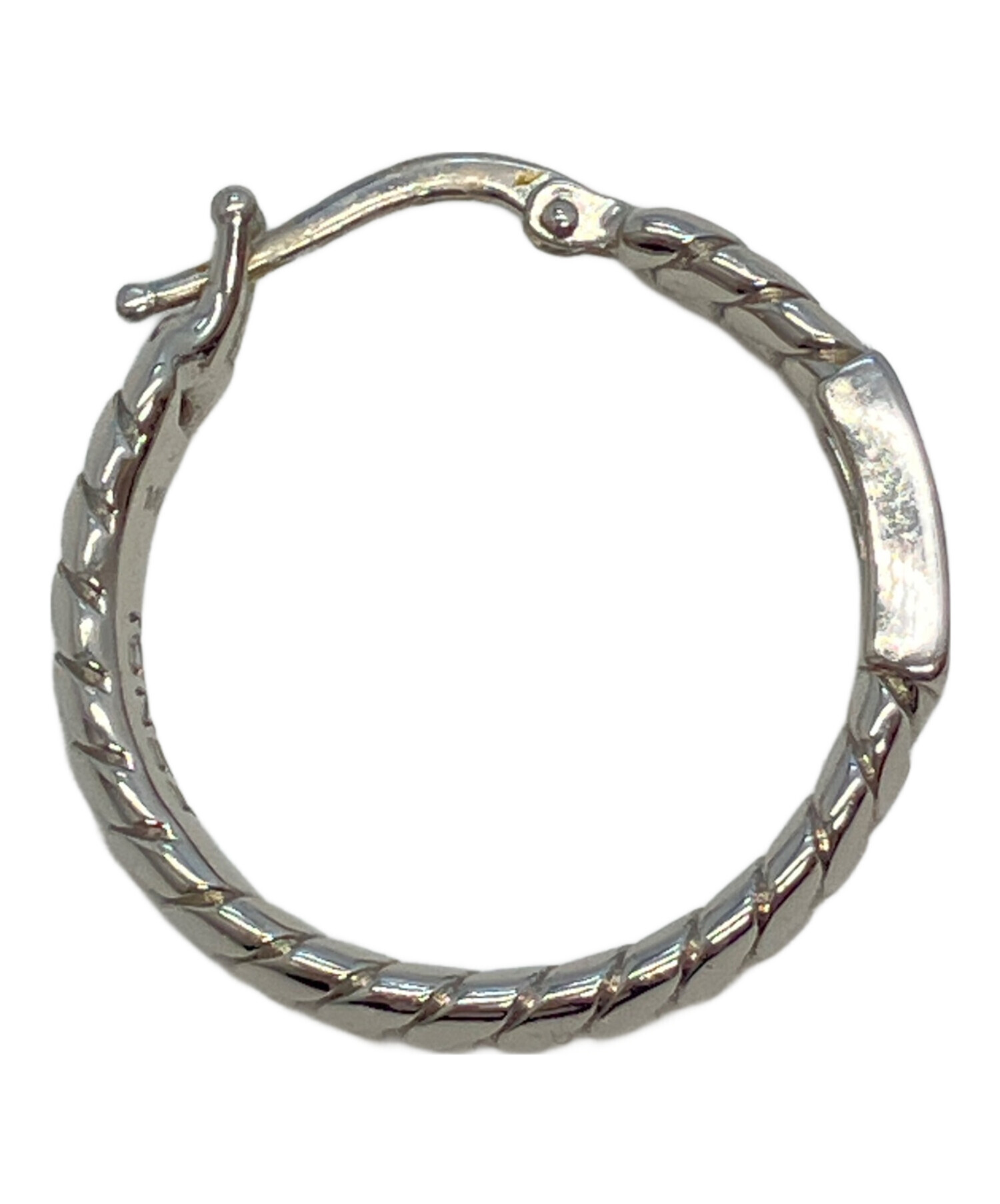 中古・古着通販】FENDI (フェンディ) ピアス シルバーカラー｜ブランド