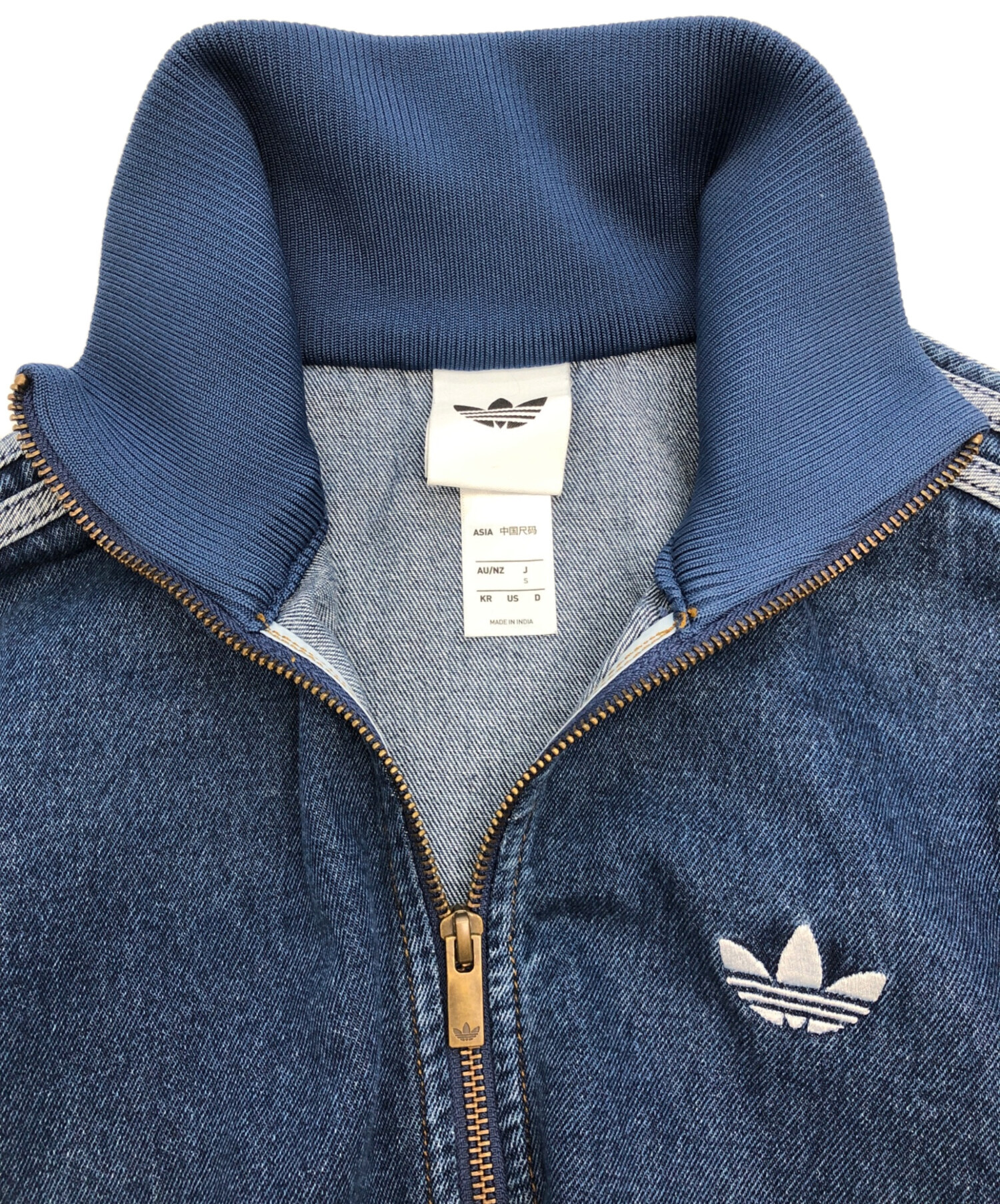 中古・古着通販】adidas (アディダス) トラックデニムジャケット