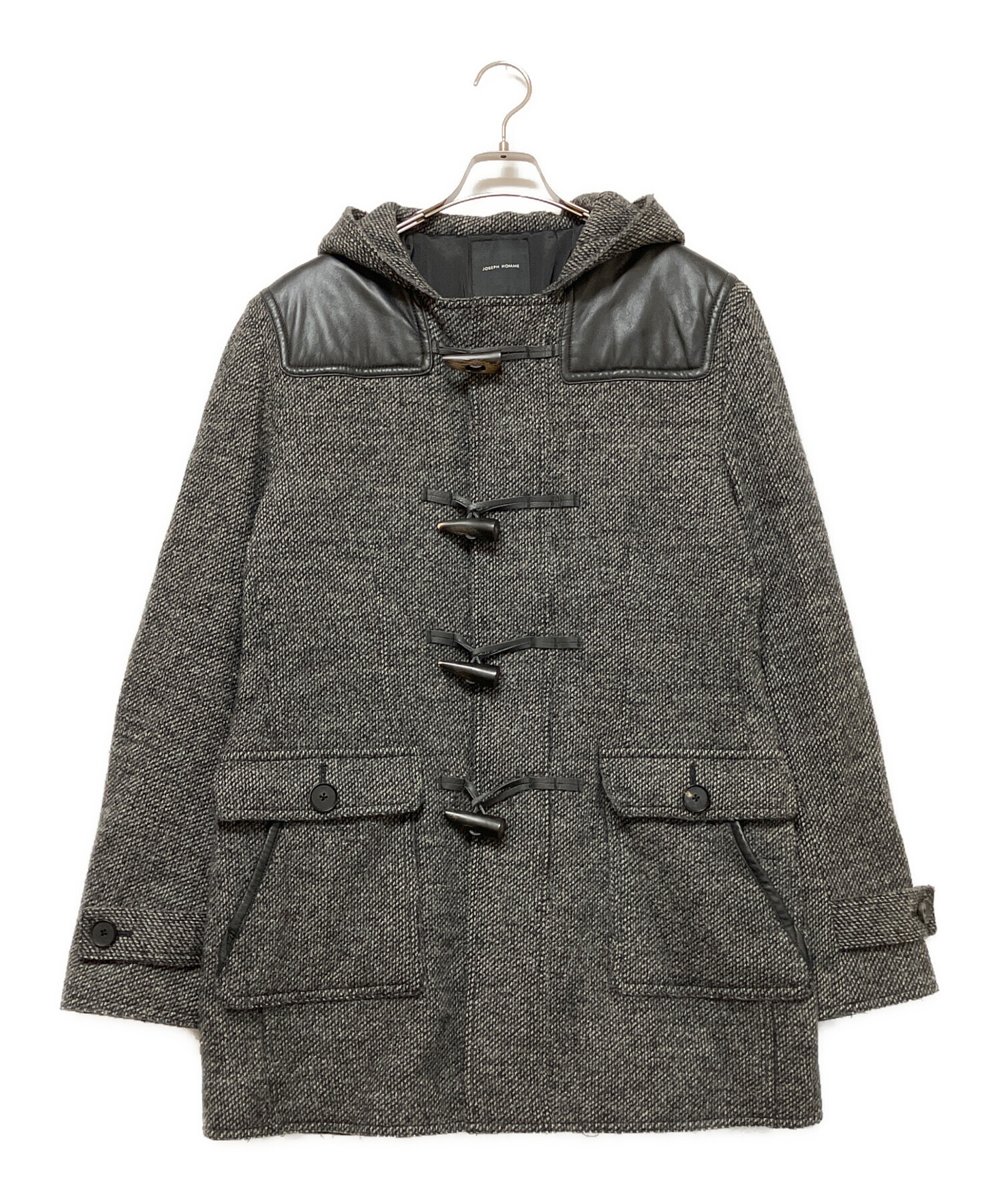 【未使用】Joseph Homme カシミヤ混ウールコート 中古・古着通販】JOSEPH HOMME (ジョゼフ オム) ダッフルコート グレー