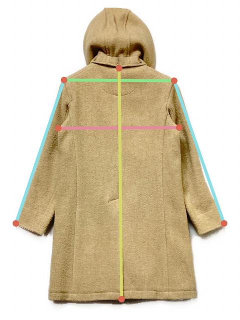 中古・古着通販】DANTON (ダントン) ウールモッサジャケット ベージュ